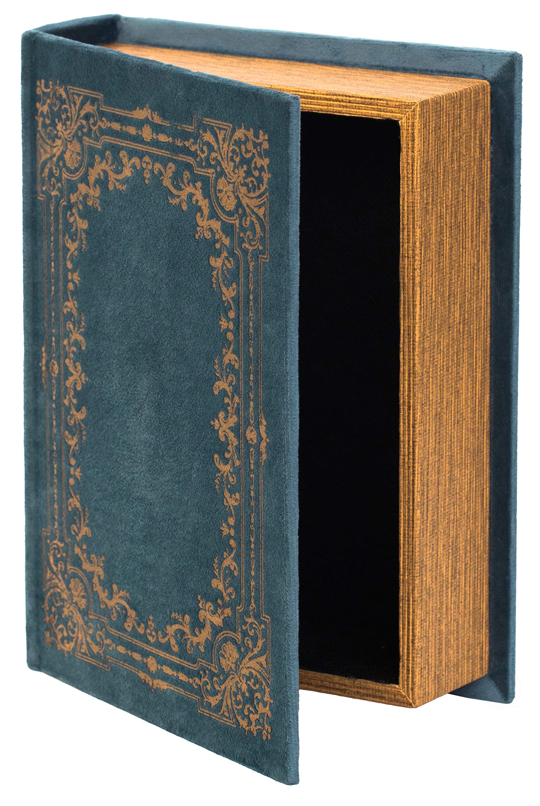 La boîte à bijoux en forme de livre Vintiquewise, bleue — cadeau drôle et insolite