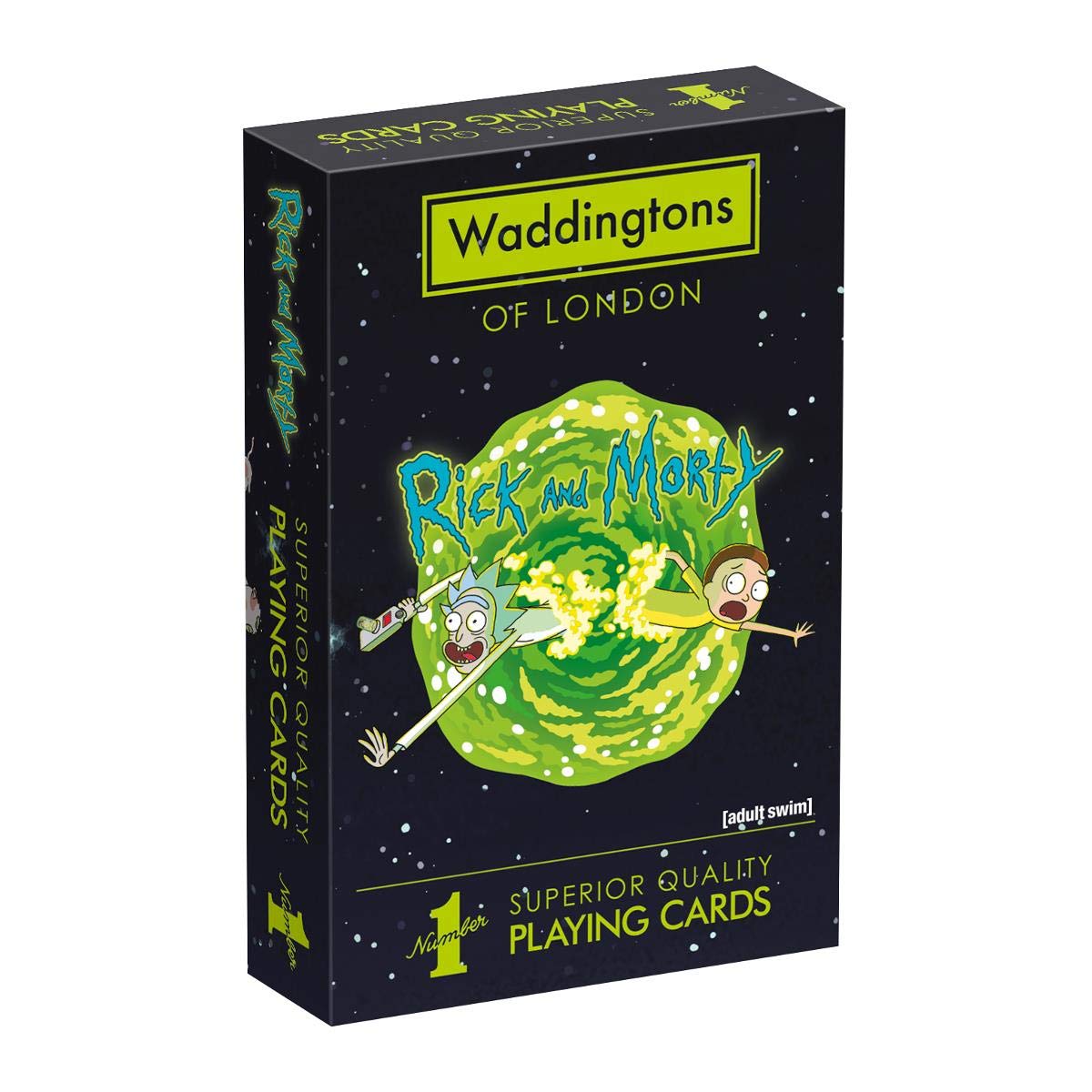 Waddingtons n°1, jeu de cartes à jouer Rick and Morty — idée cadeau