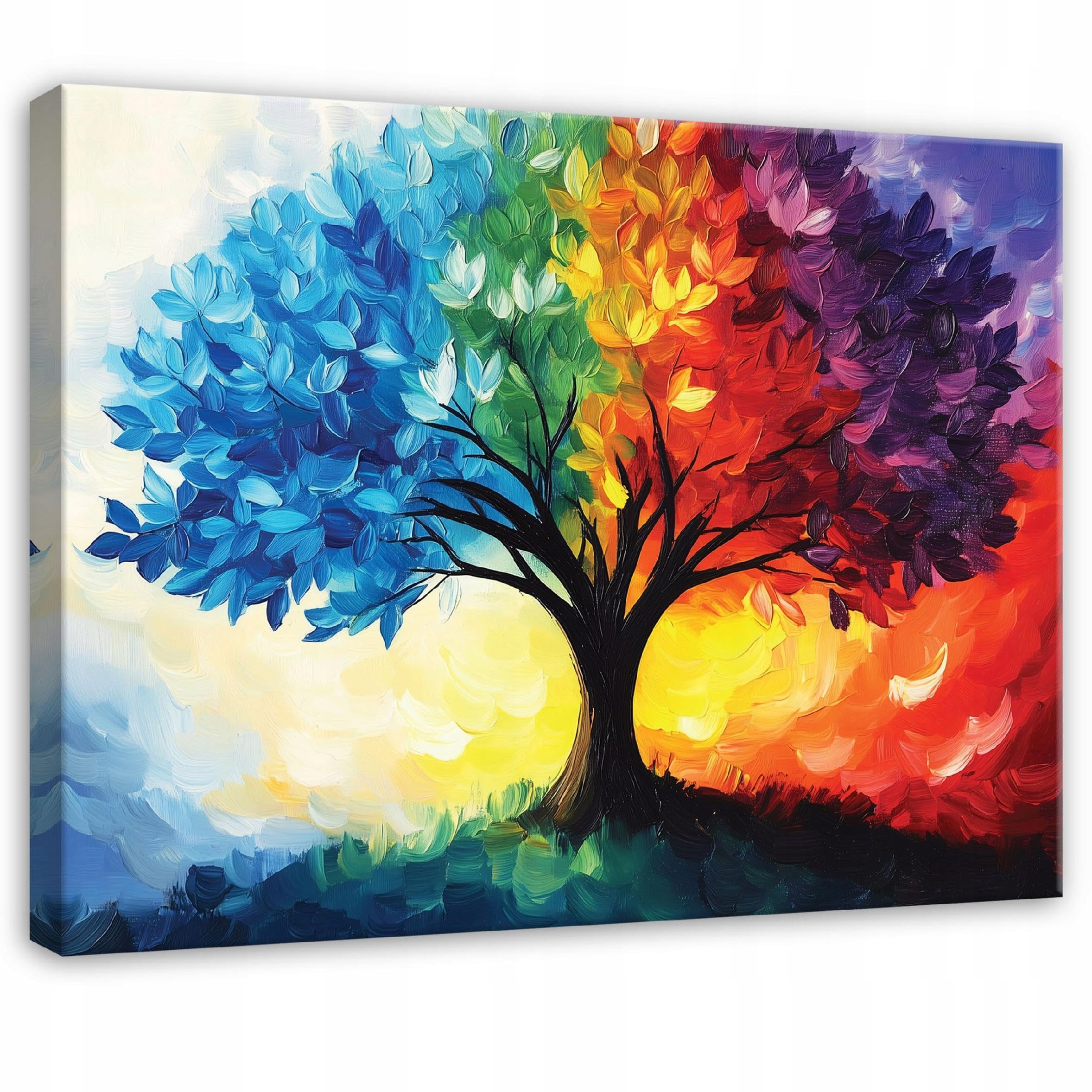 La toile WallArena motif arbre, 120 x 80 cm — idée cadeau
