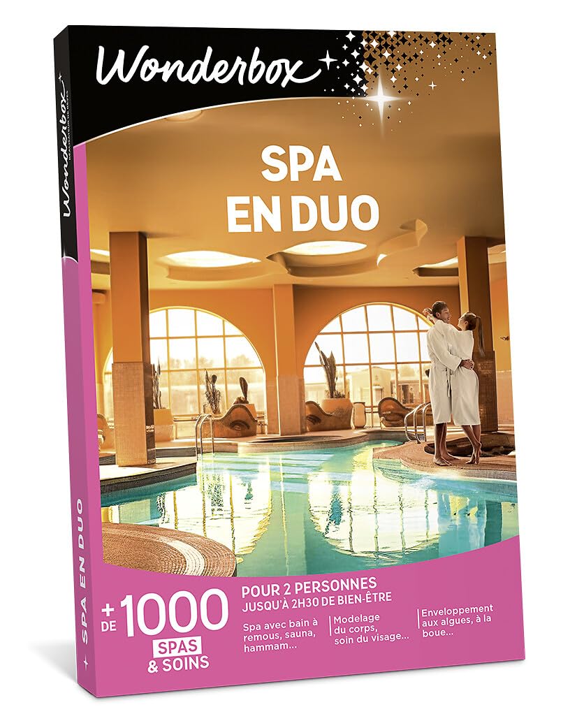 Wonderbox, coffret Spa en duo — idée cadeau