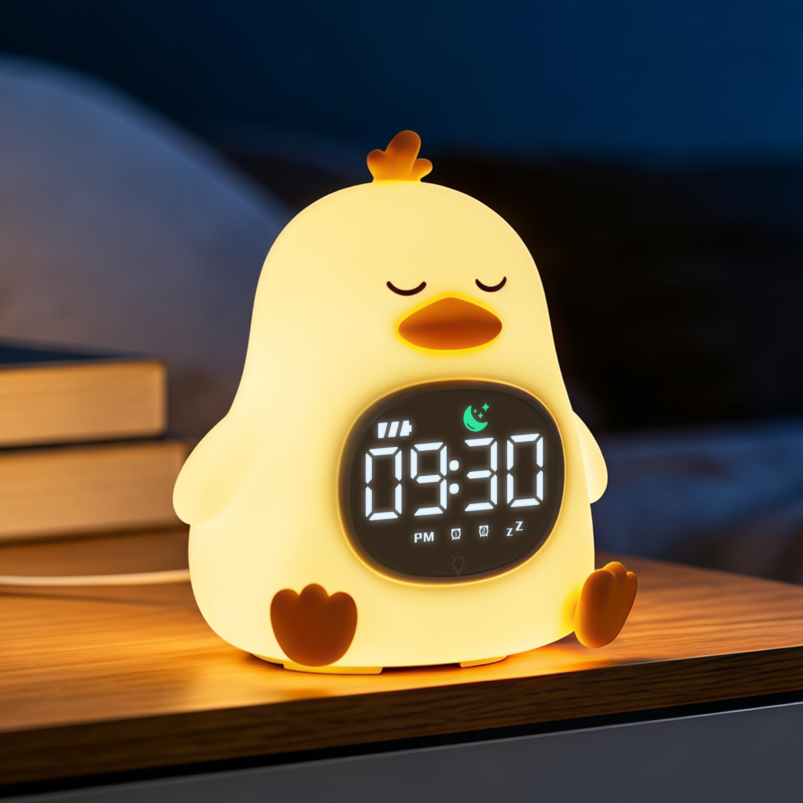 WUYOR Canard, réveil enfant en silicone