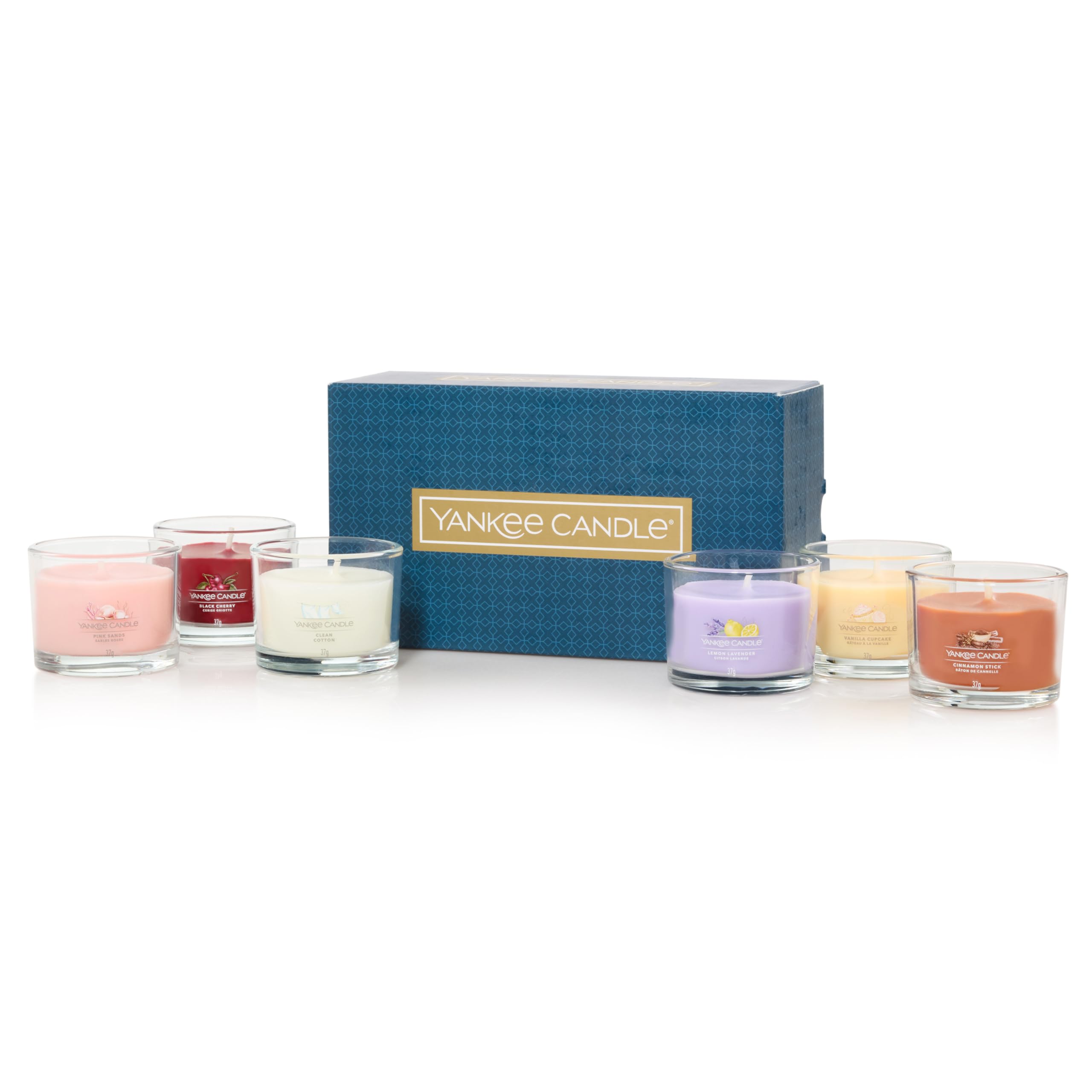 Le coffret Yankee Candle de 6 mini bougies votives parfumées — cadeau drôle et insolite