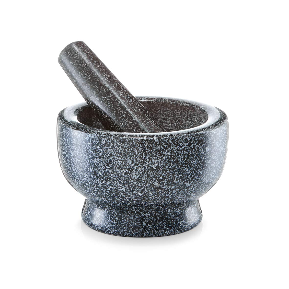 Mortier et pilon Zeller en granit anthracite — idée cadeau
