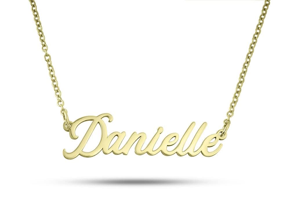 Le collier prénom ZNA Jewels en argent 925 plaqué or 18 carats — idée cadeau