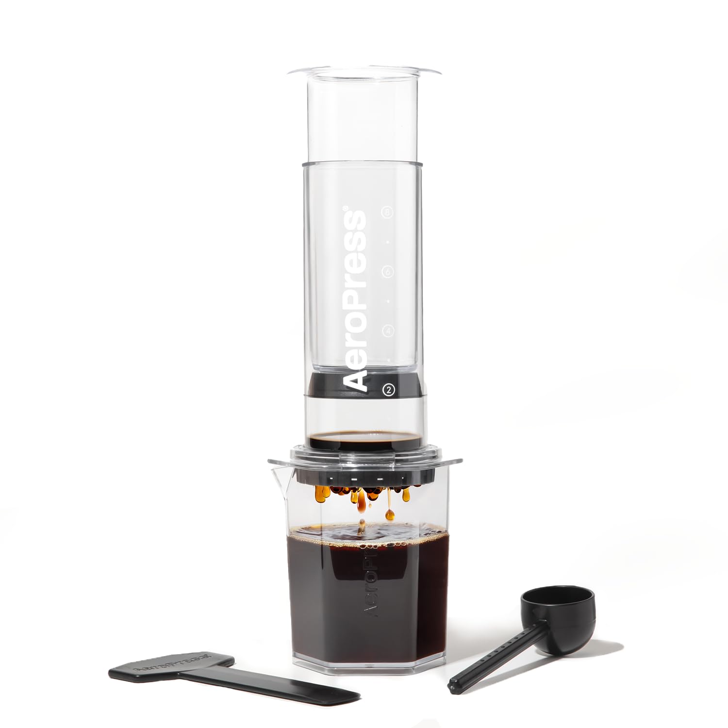 AeroPress Clear XL Coffee Press (French Press, Pour-Over & Espresso Style) — funny and quirky gift