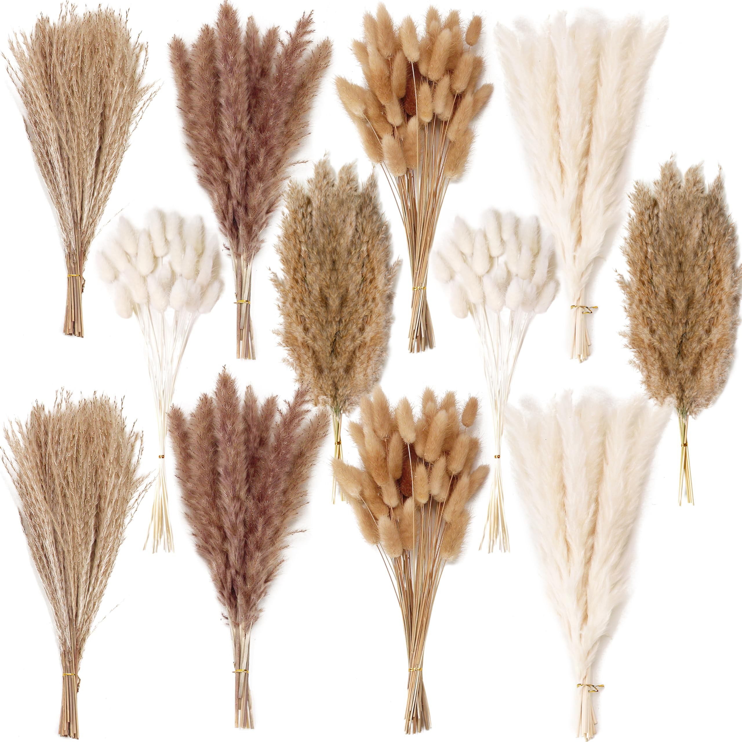 ANPROOR 240-Piece Dried Flower & Pampas Bouquet — gift idea