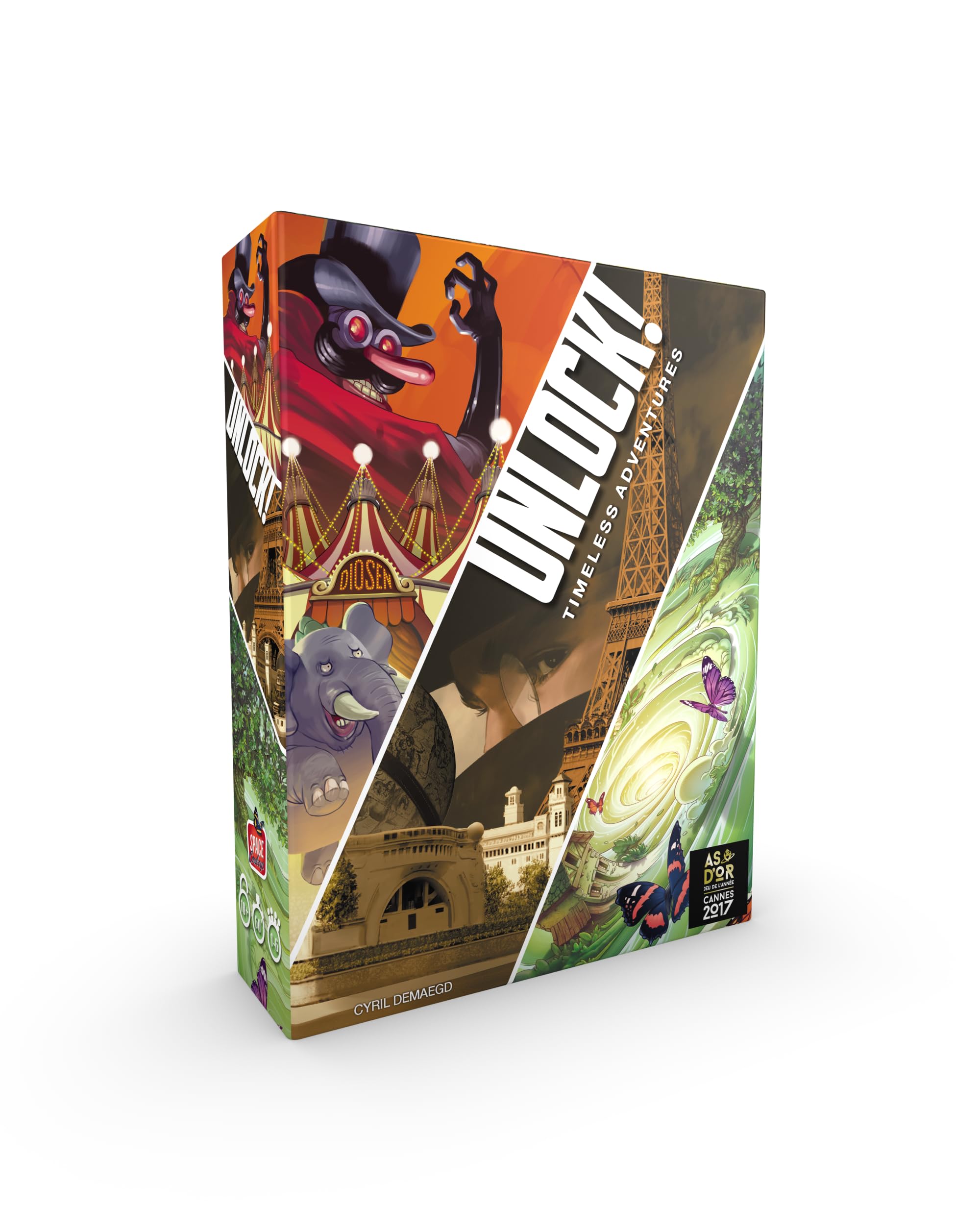 Unlock! Timeless Adventures Escape Room Card Game — gift idea