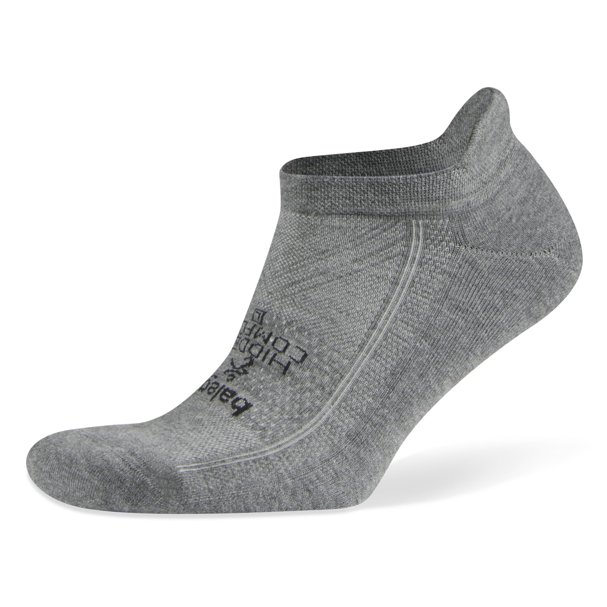 Balega Hidden Comfort No-Show Running Socks, Charcoal — gift idea