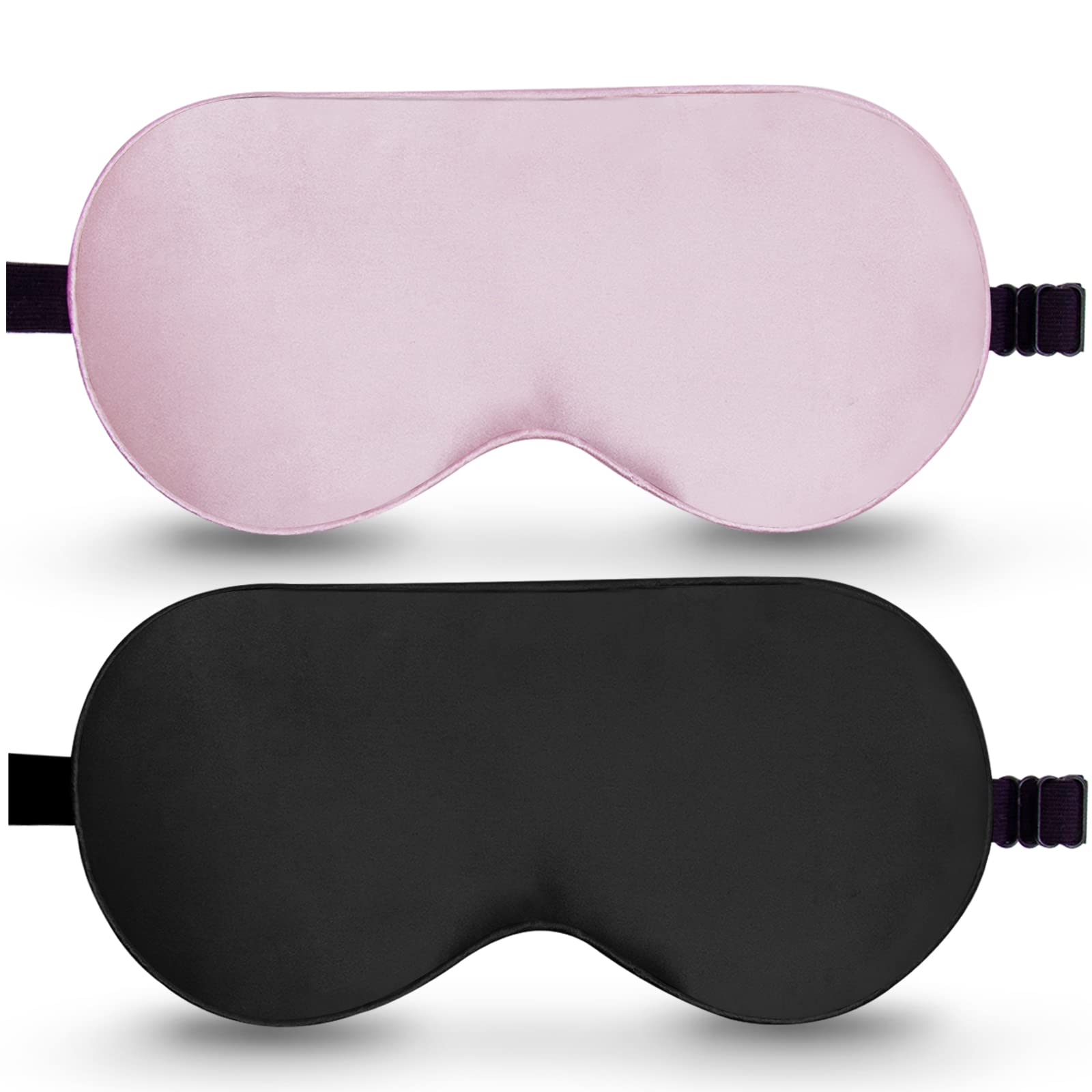 BeeVines 100% Mulberry Silk Sleep Mask, 2-Pack — gift idea
