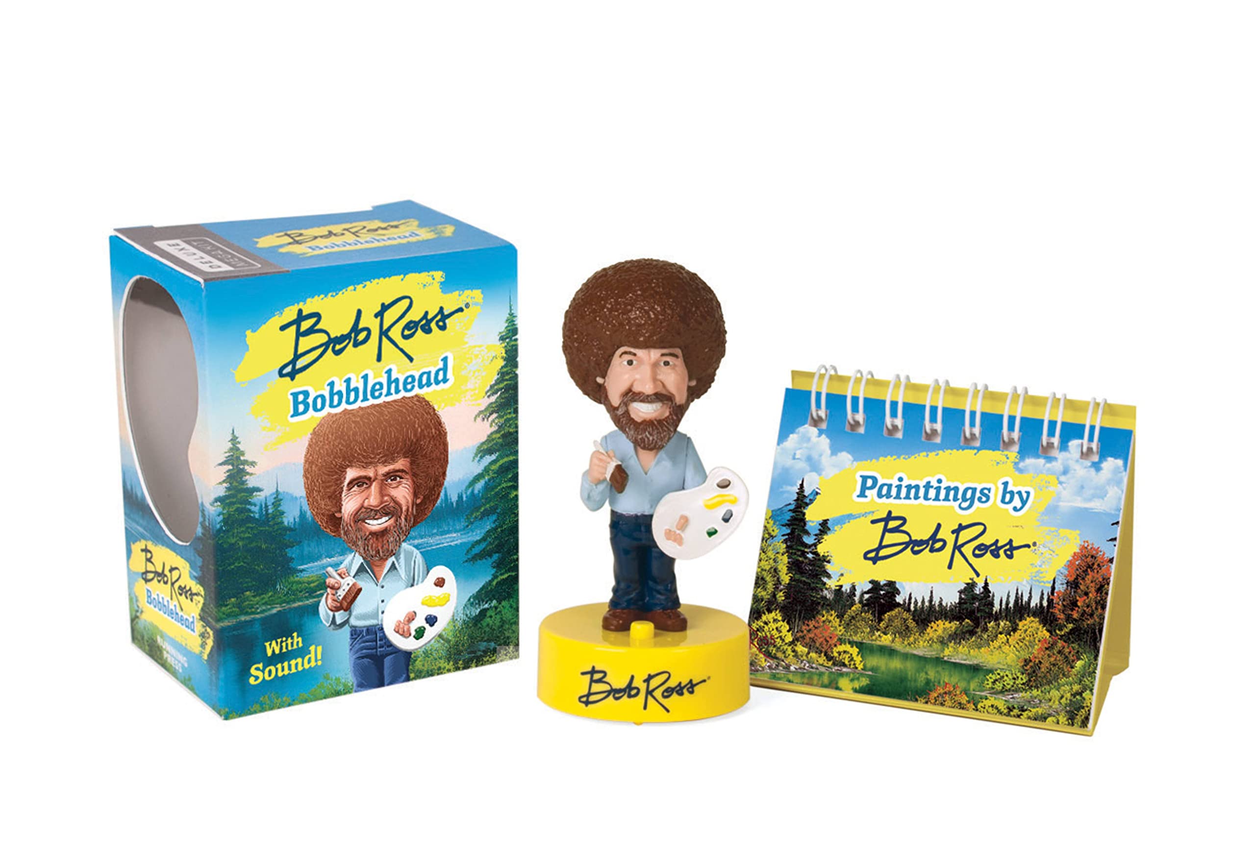 Bob Ross Bobblehead (With Sound) — funny and quirky gift
