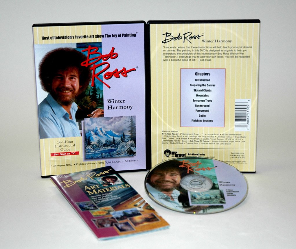 Bob Ross The Joy of Painting: Winter Harmony DVD — gift idea