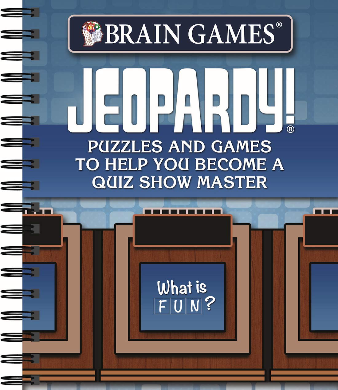 Brain Games - Jeopardy!: Puzzles and Games to Help You Become a Quiz Show Master — original gift idea