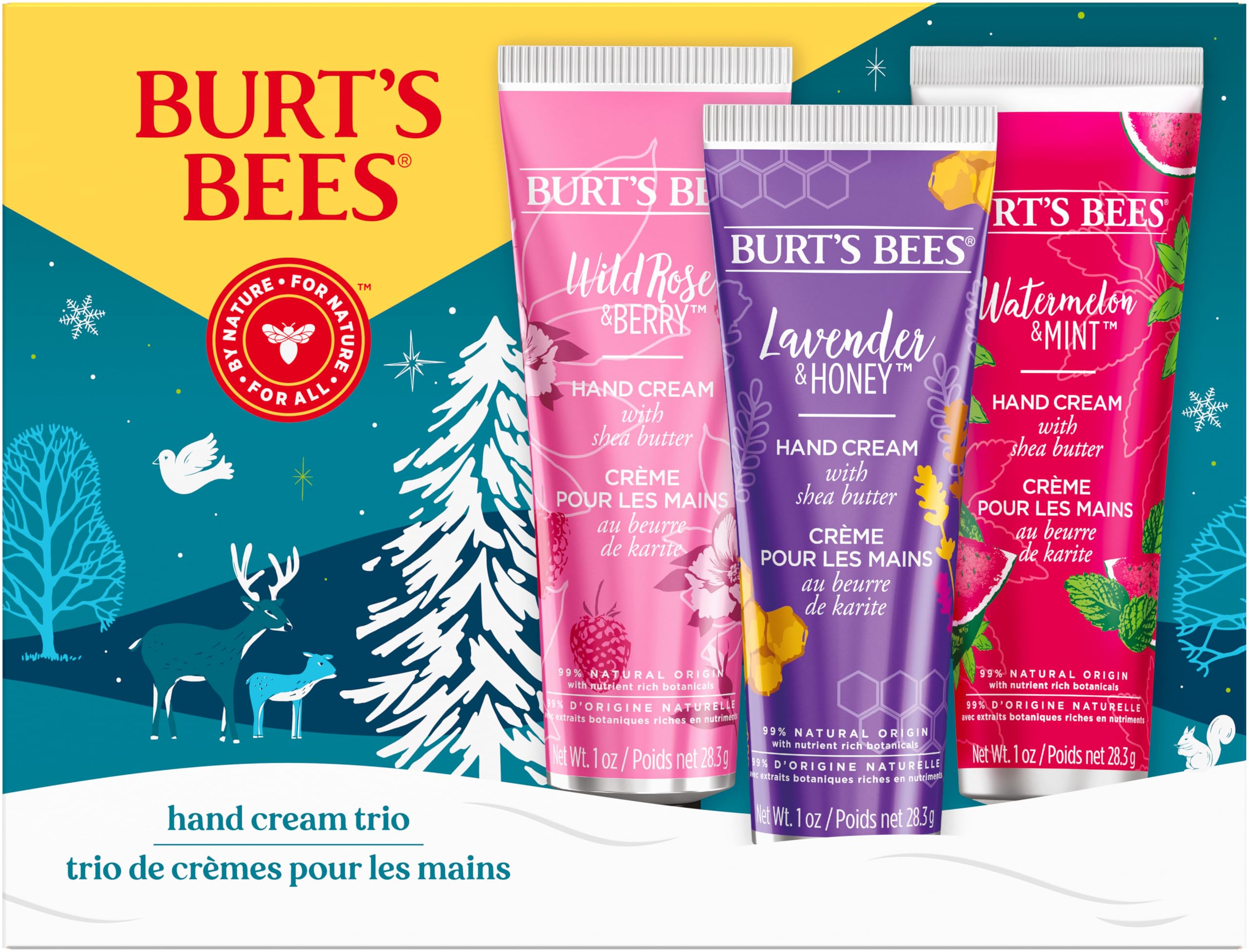 Burt's Bees Hand Cream Trio Gift Set — gift idea