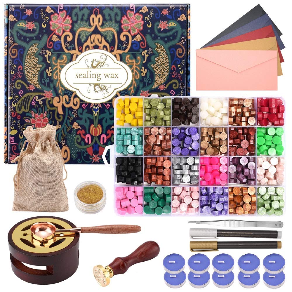 CHUHUAYUAN 24-Color Wax Seal Gift Box — gift idea