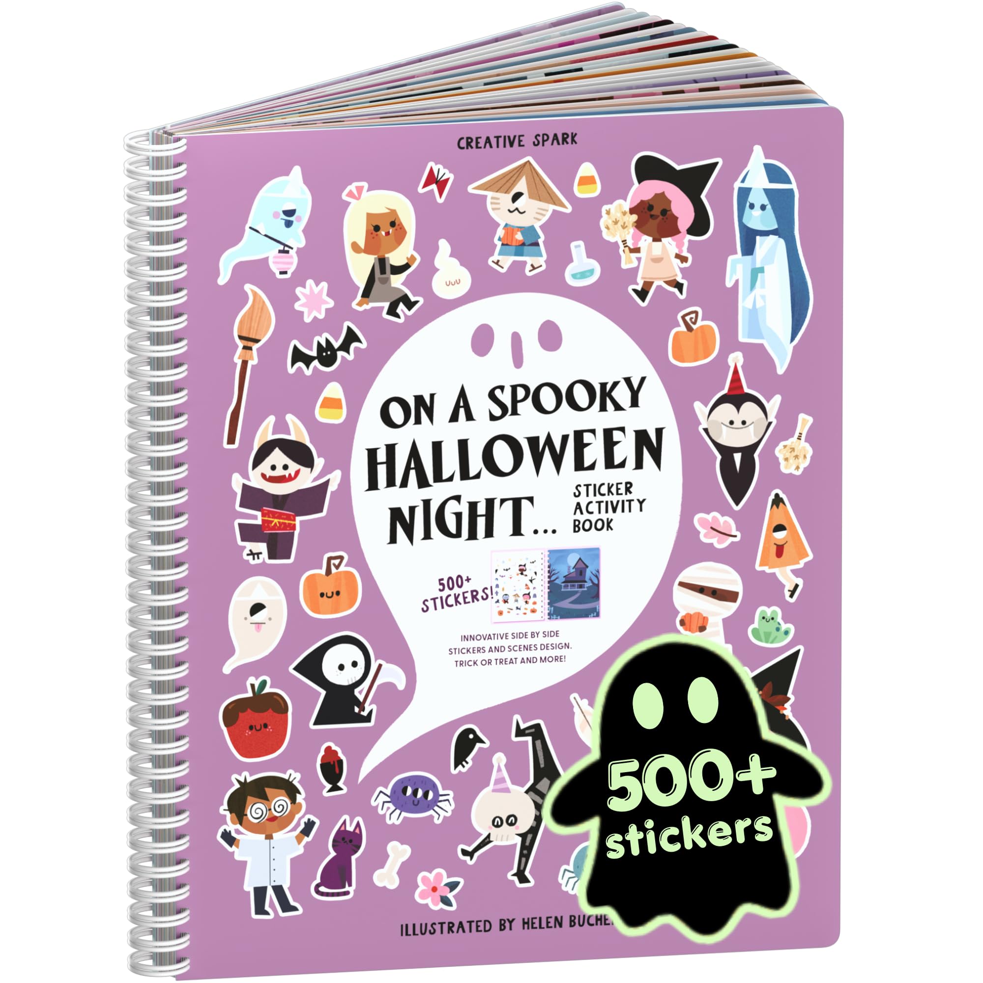 Cupkin Halloween Coloring & Sticker Activity Book — funny and quirky gift