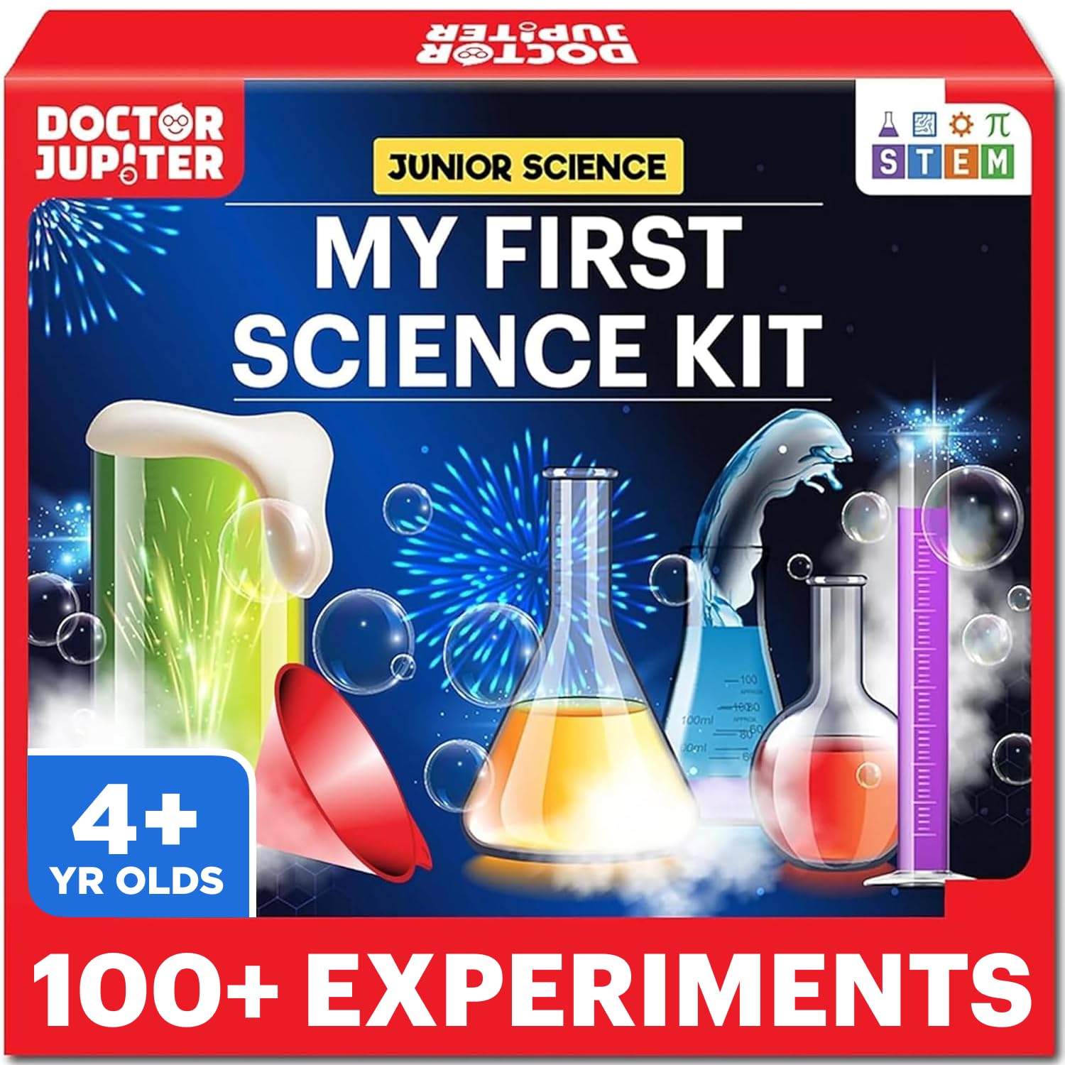 Doctor Jupiter My First Science Experiments Kit for Kids Ages 4+ — funny and quirky gift