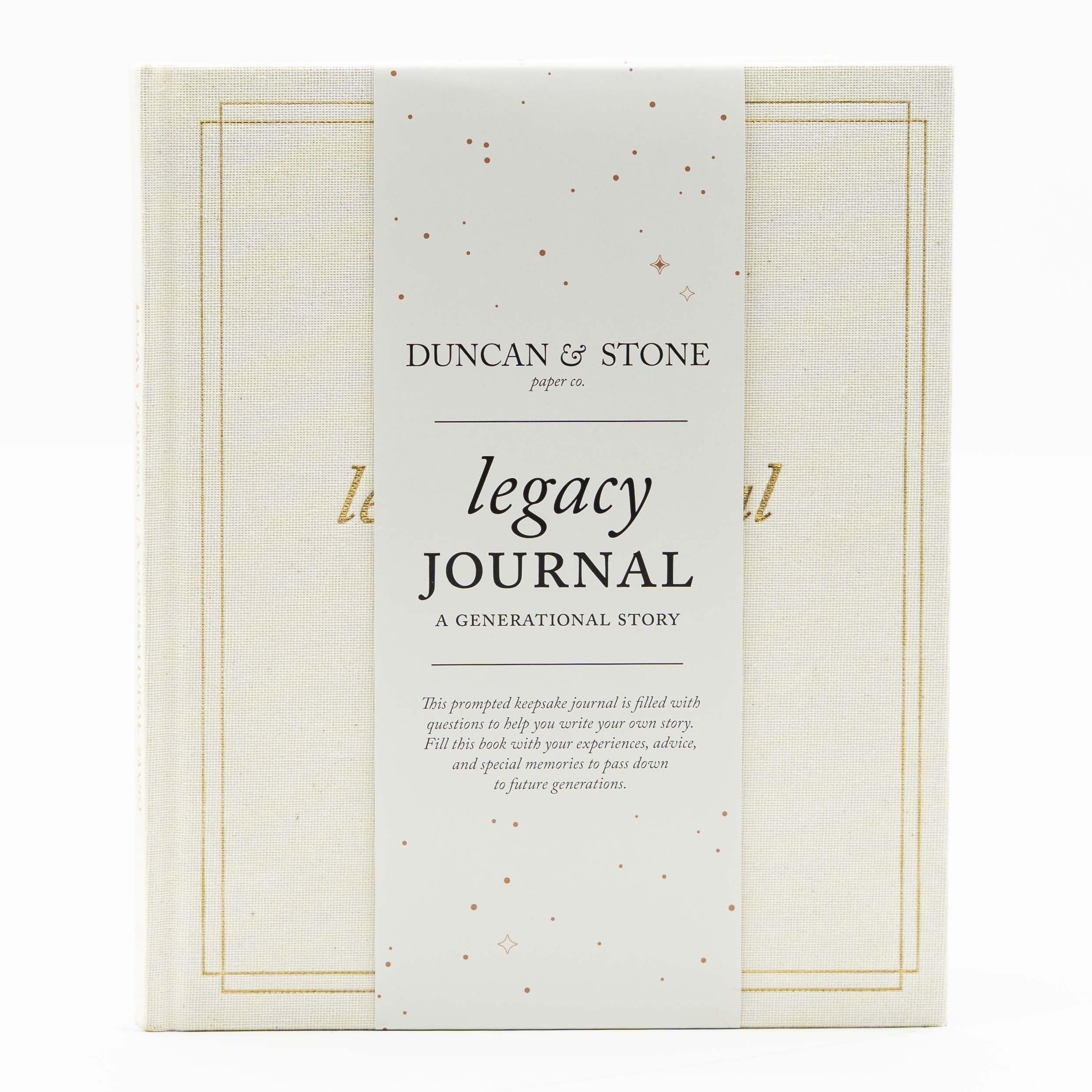 Duncan & Stone Legacy Journal for Grandparents — gift idea