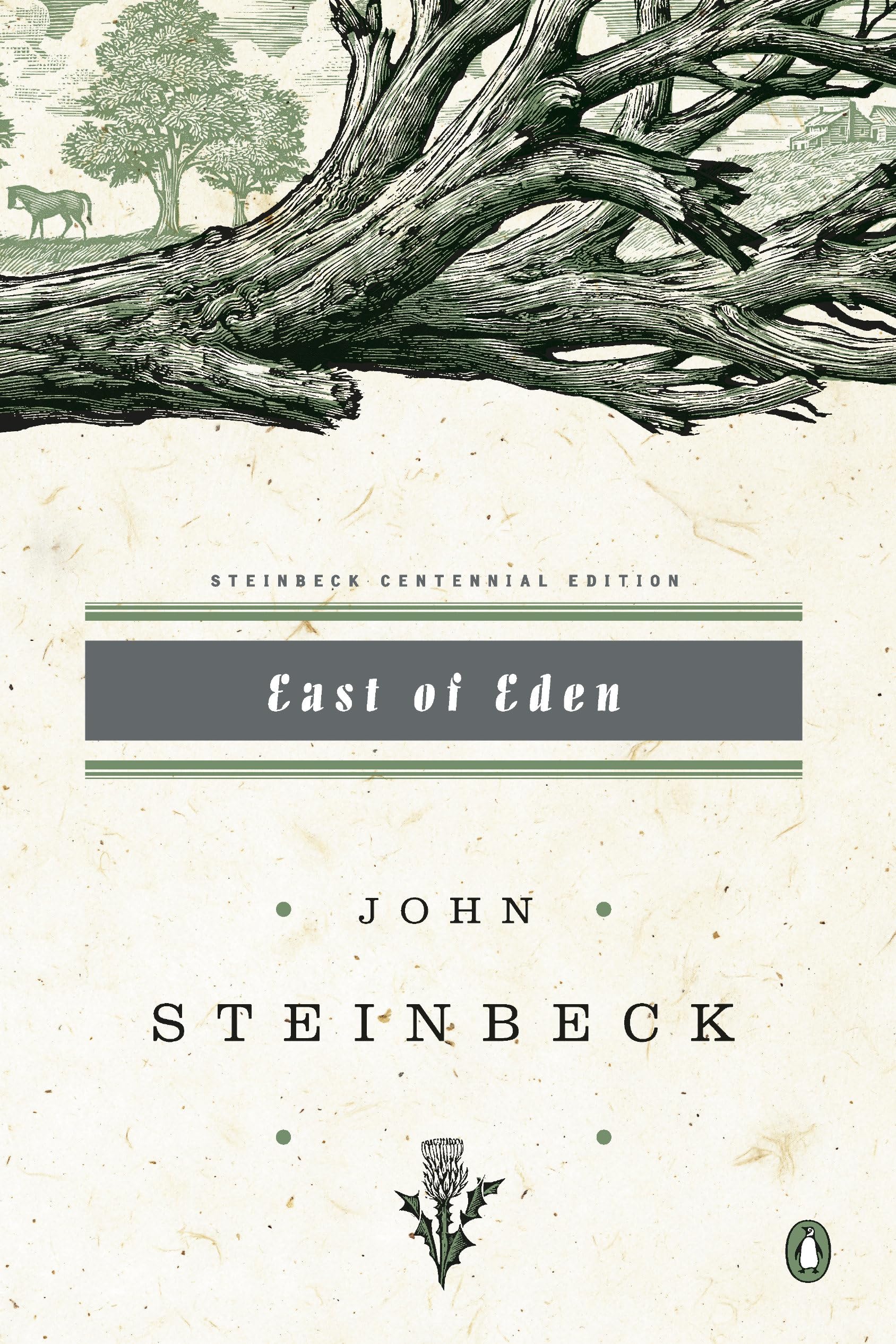East of Eden by John Steinbeck, Penguin Centennial Edition — funny and quirky gift