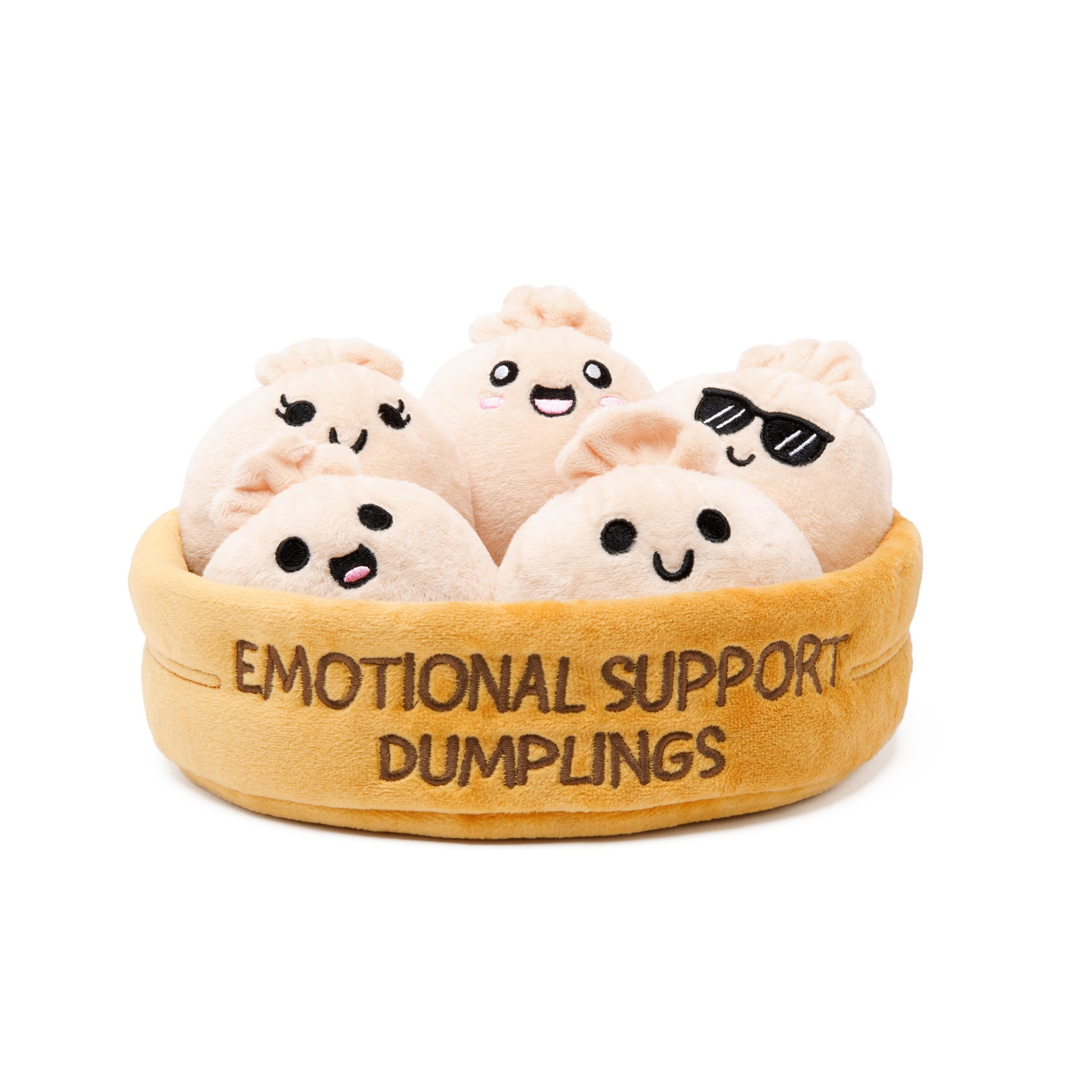 Emotional Support Dumplings Plush Set by Relatable — funny gift