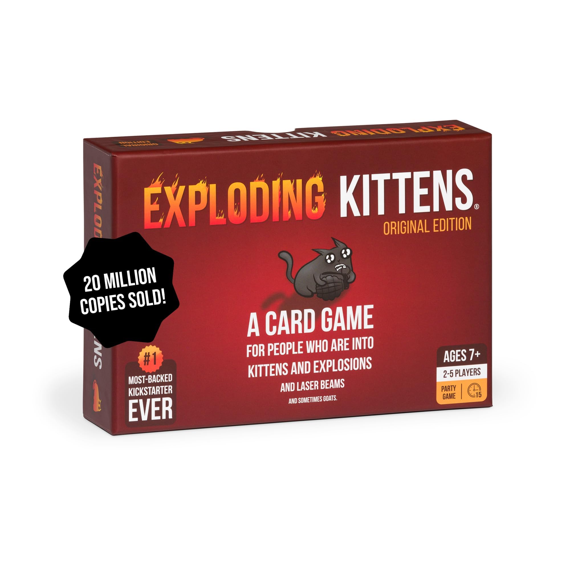 Exploding Kittens Original Edition Card Game — gift idea