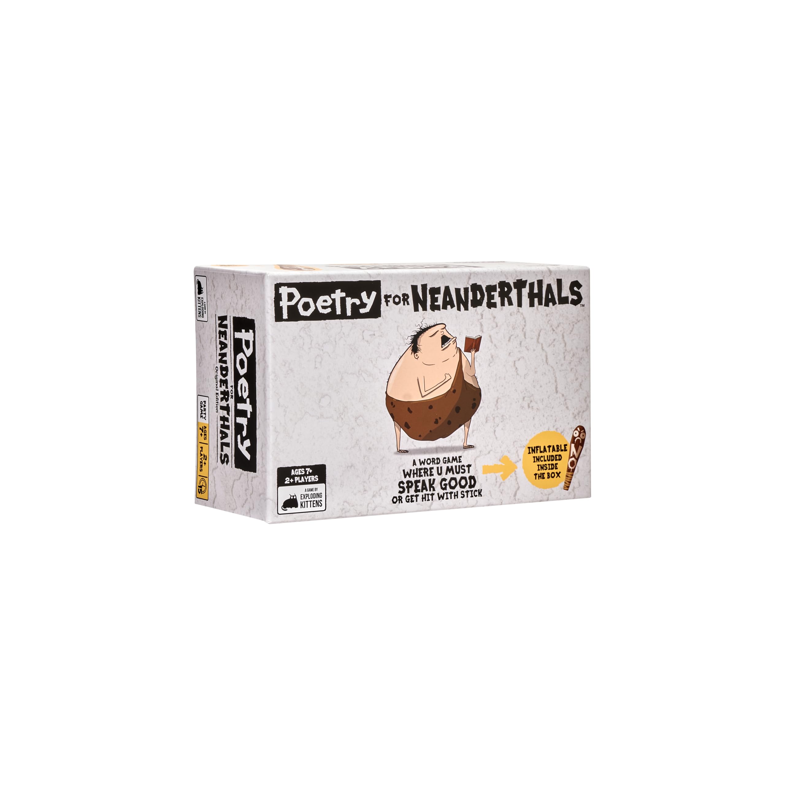 Poetry for Neanderthals Word Game by Exploding Kittens — gift idea