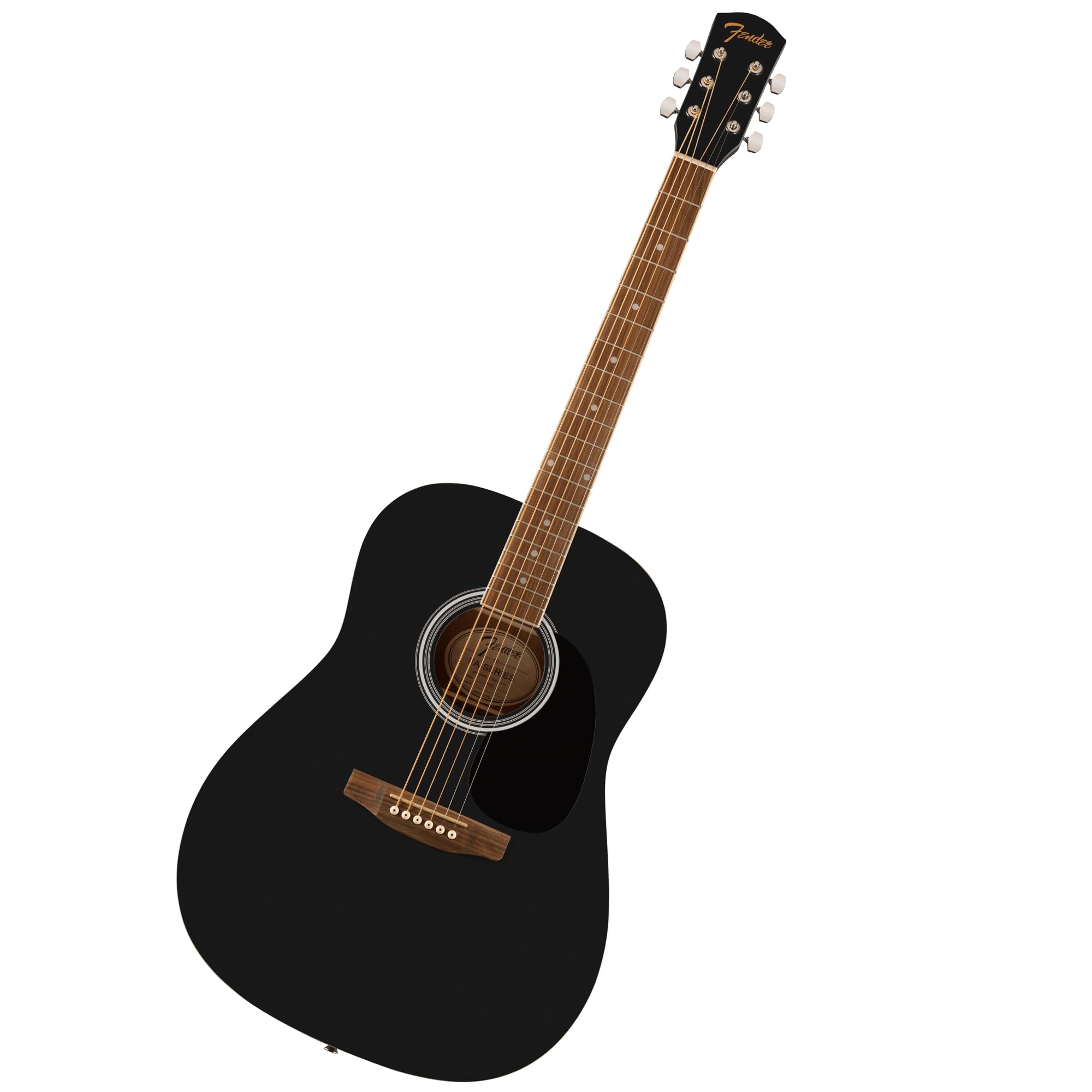 Fender FA-25 Dreadnought Acoustic Guitar, Black — original gift idea