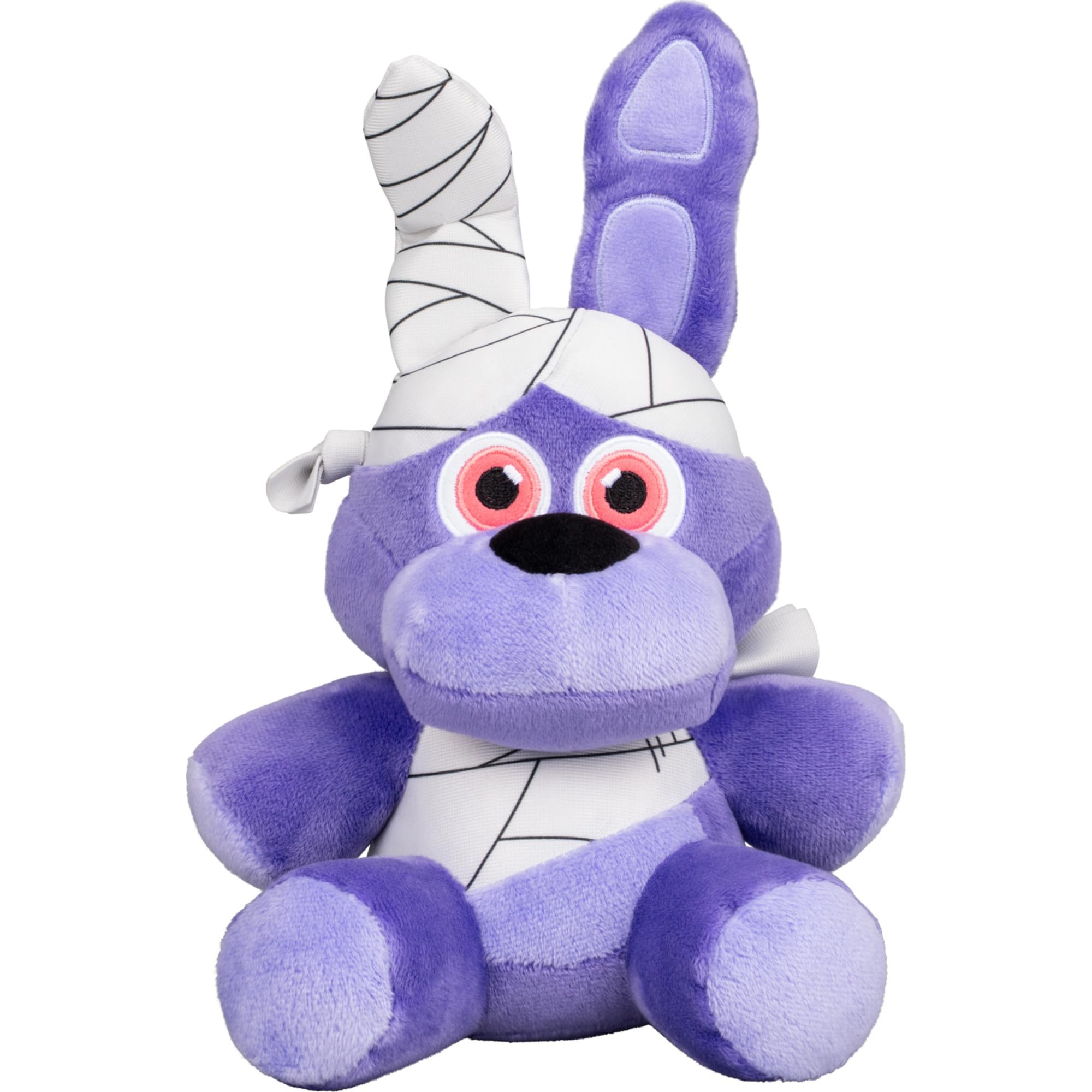 Jazwares Five Nights at Freddy's Halloween Bonnie Plush - 8-Inch Stuffie with Mummy Costume and Glow-in-The-Dark Eyes — funny gift