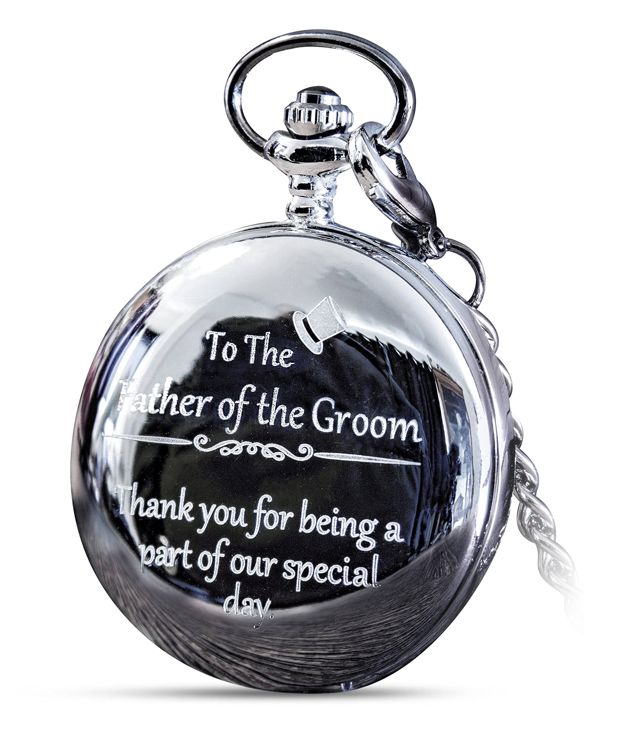 Frederick James Father of the Groom Pocket Watch — gift idea