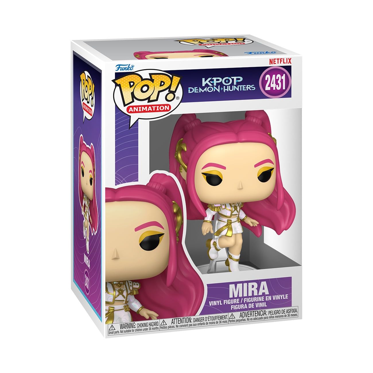 Funko POP! Animation: Netflix KPop Demon Hunters - Mira — original gift idea