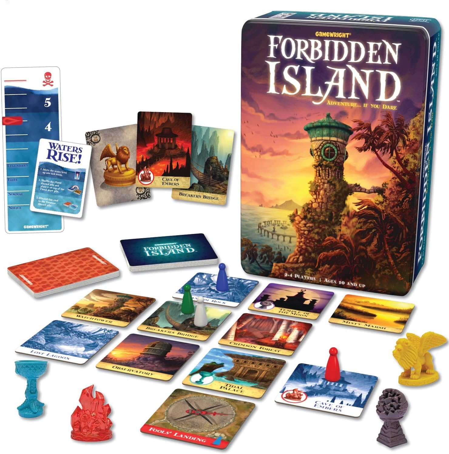 Forbidden Island Cooperative Board Game (Gamewright) — gift idea