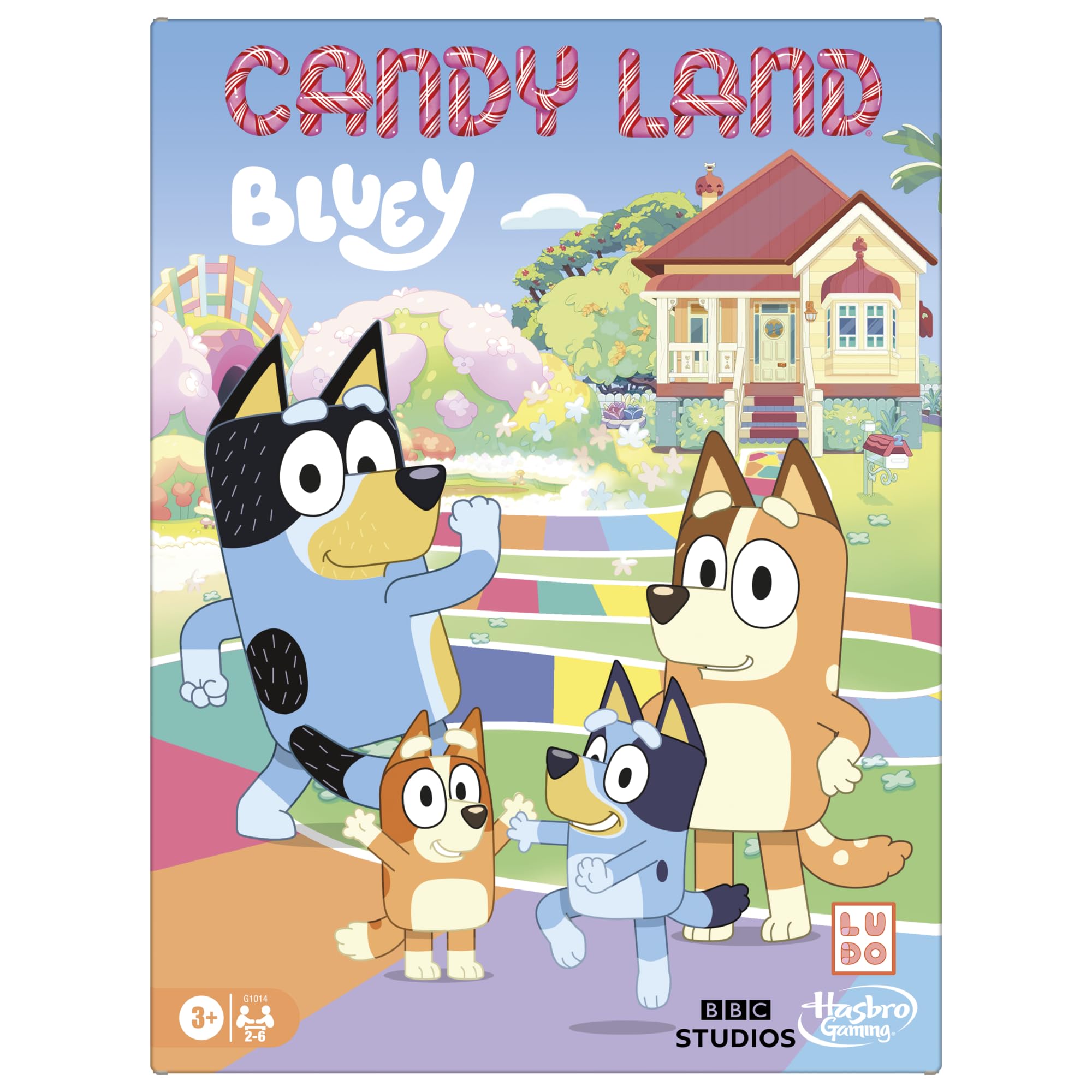 Candy Land Bluey Edition Board Game — gift idea