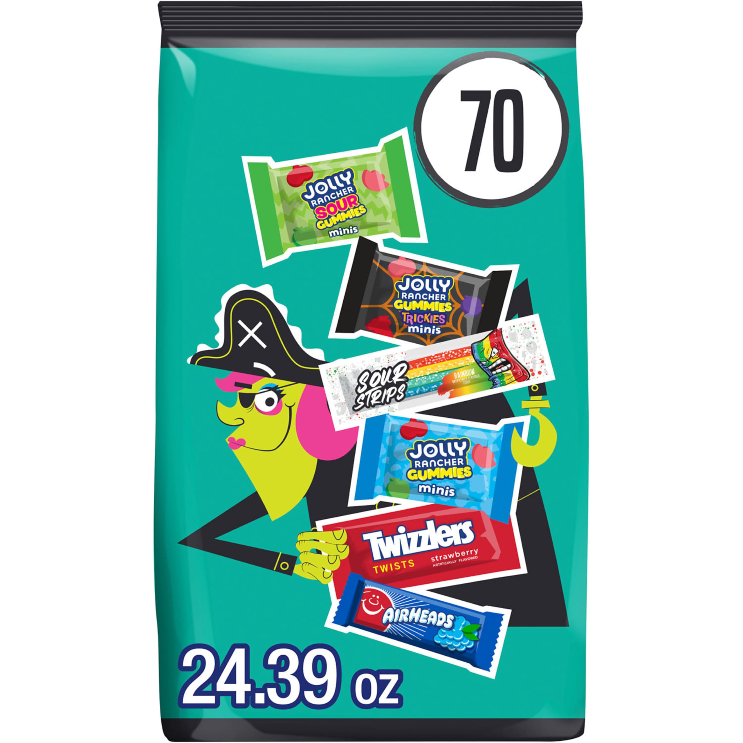 Hershey's Assorted Fruit Flavored Halloween Candy Bulk Pack, 24.39 oz — funny and quirky gift