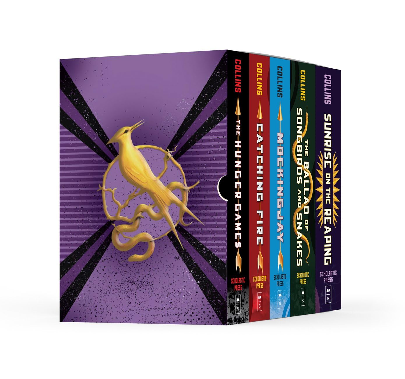 The Hunger Games 5-Book Hardcover Box Set (Scholastic) — original gift idea