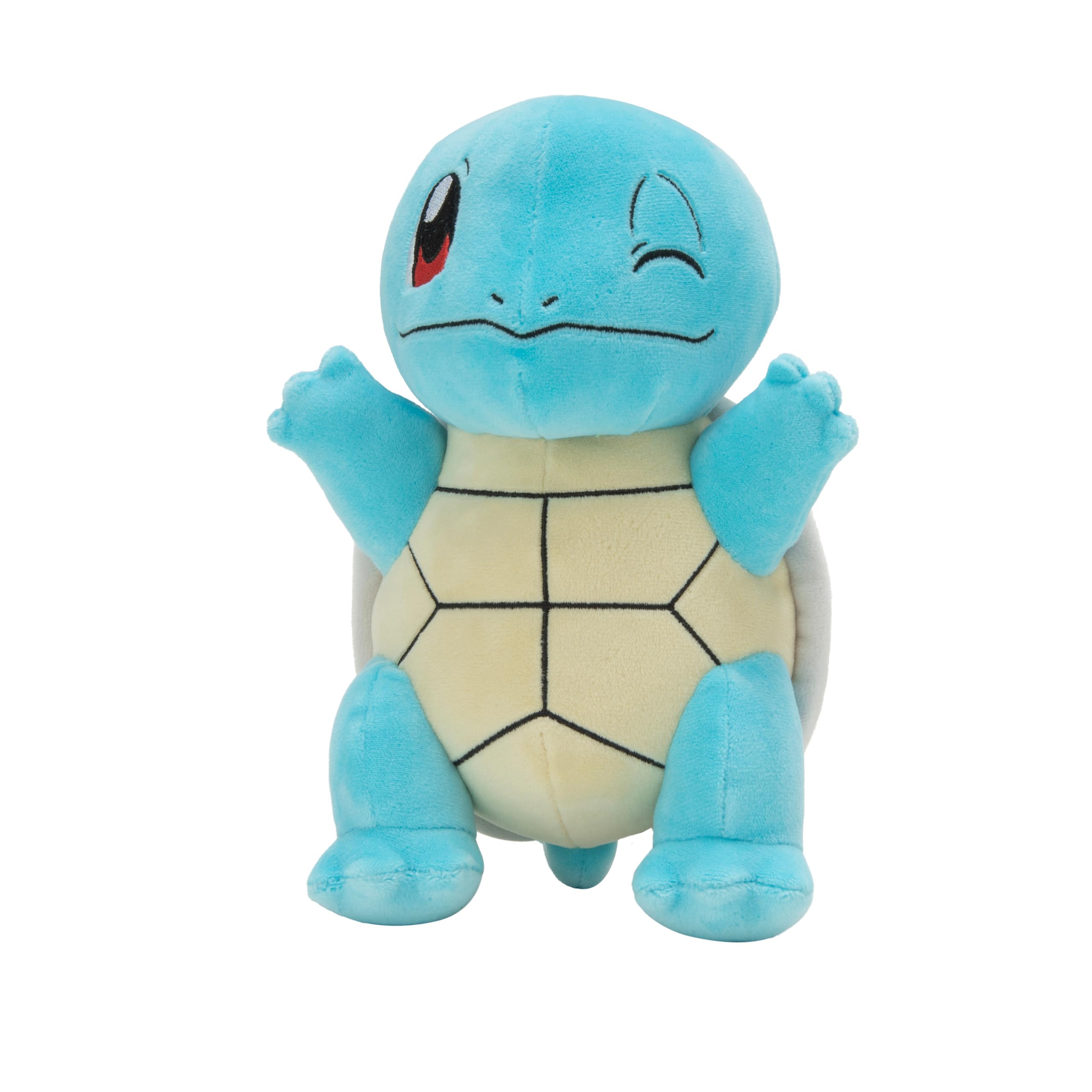 Pokémon Squirtle Plush, 8-Inch (Jazwares) — gift idea
