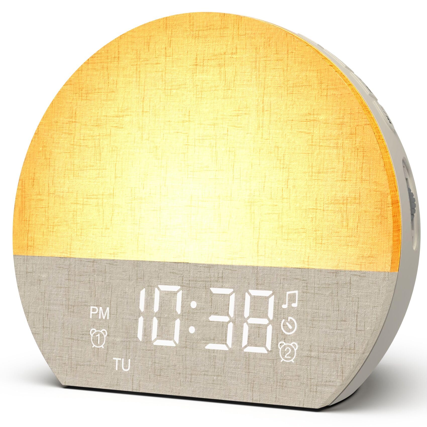 KEPLUG Sunrise Alarm Clock with Sound Machine — gift idea