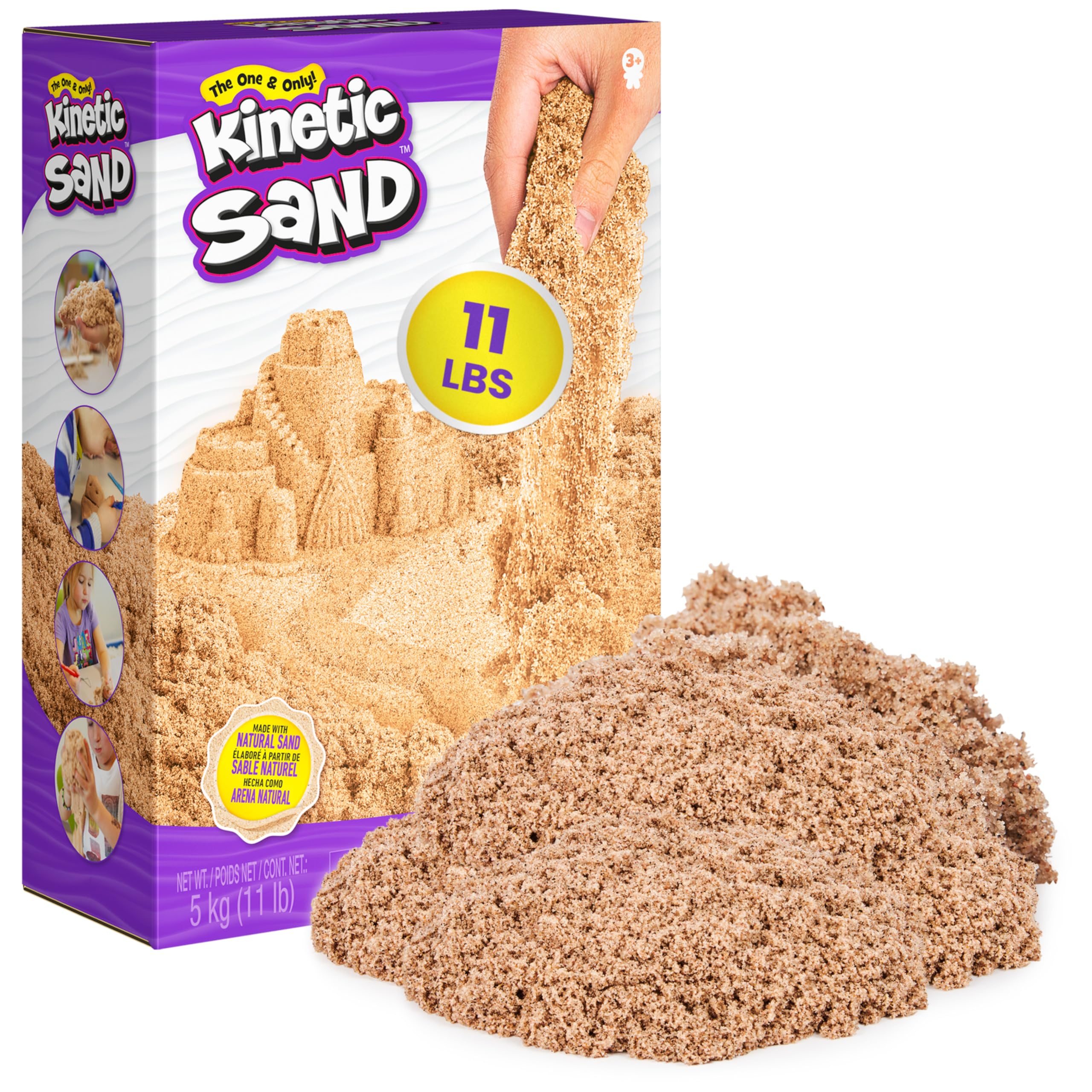Kinetic Sand 11 lb Brown Sand (Amazon Exclusive) — funny and quirky gift