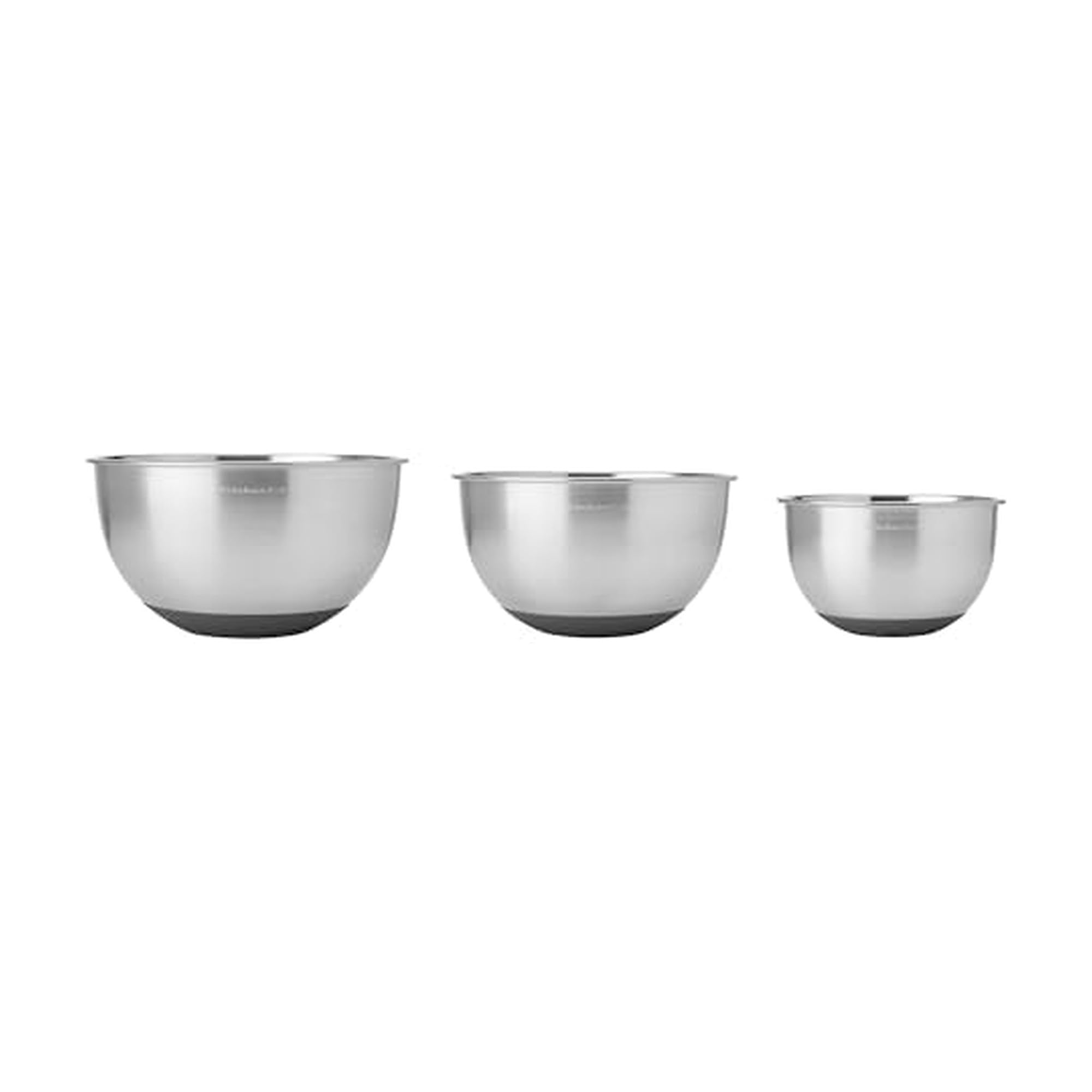 KitchenAid Stainless Steel Mixing Bowls, Set of 3 — funny and quirky gift