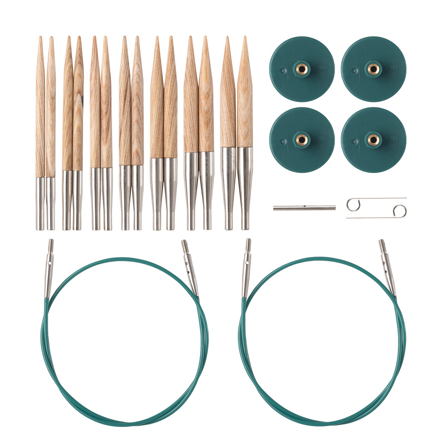 Knit Picks Sunstruck Short Interchangeable Knitting Needle Set, US 4-10 — gift idea