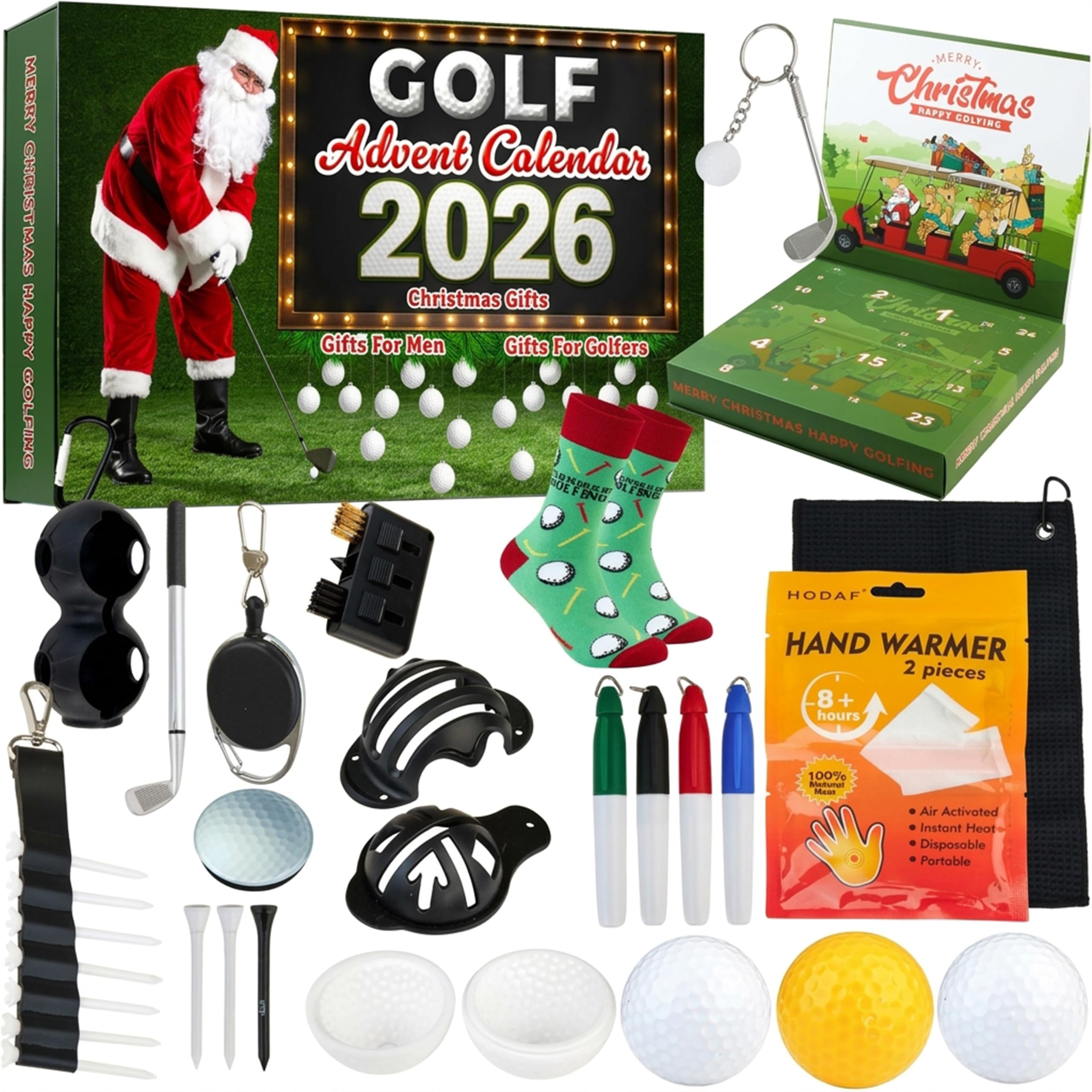 KreativeKraft Golf Advent Calendar 2026 — gift idea