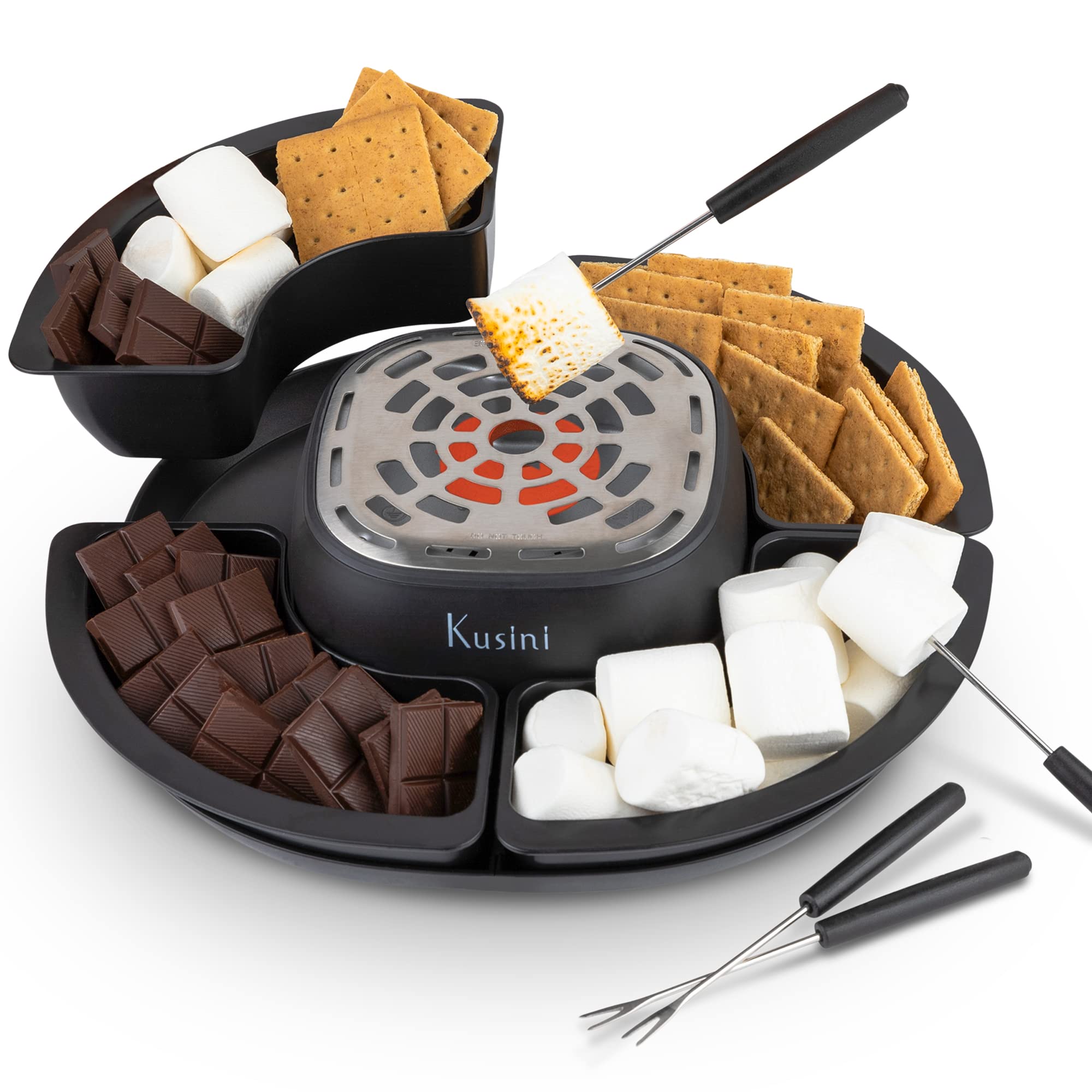 Kusini Indoor S'mores Maker, Flameless Tabletop Roaster — gift idea