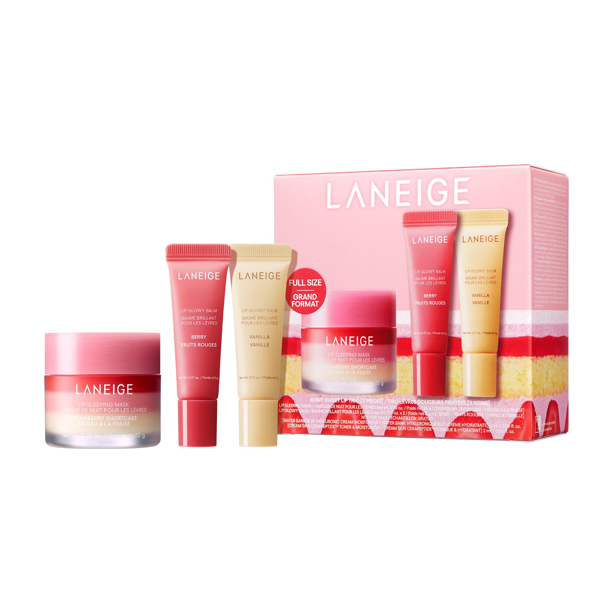LANEIGE Berry Sweet Lip Trio Set — funny gift