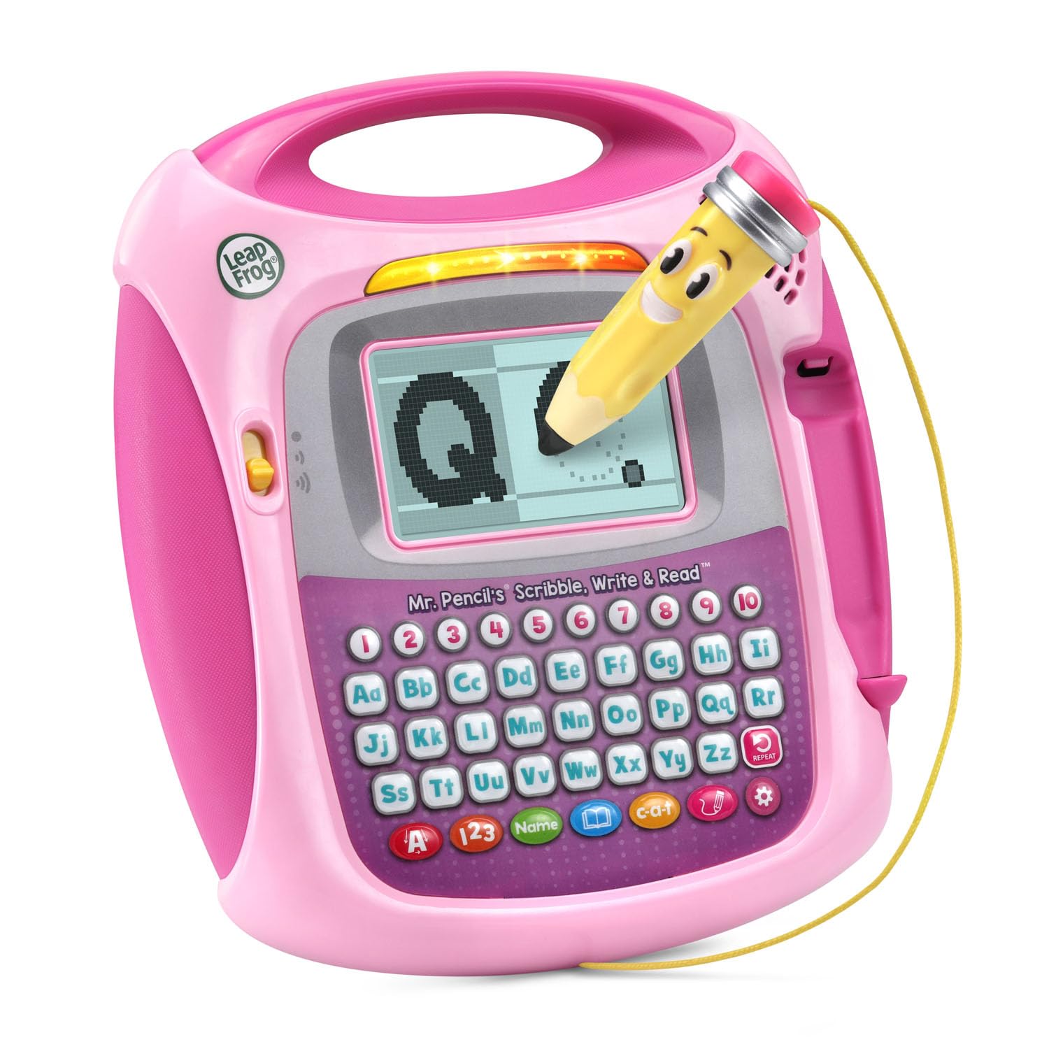 LeapFrog Mr. Pencil's Scribble, Write and Read, Pink — funny and quirky gift