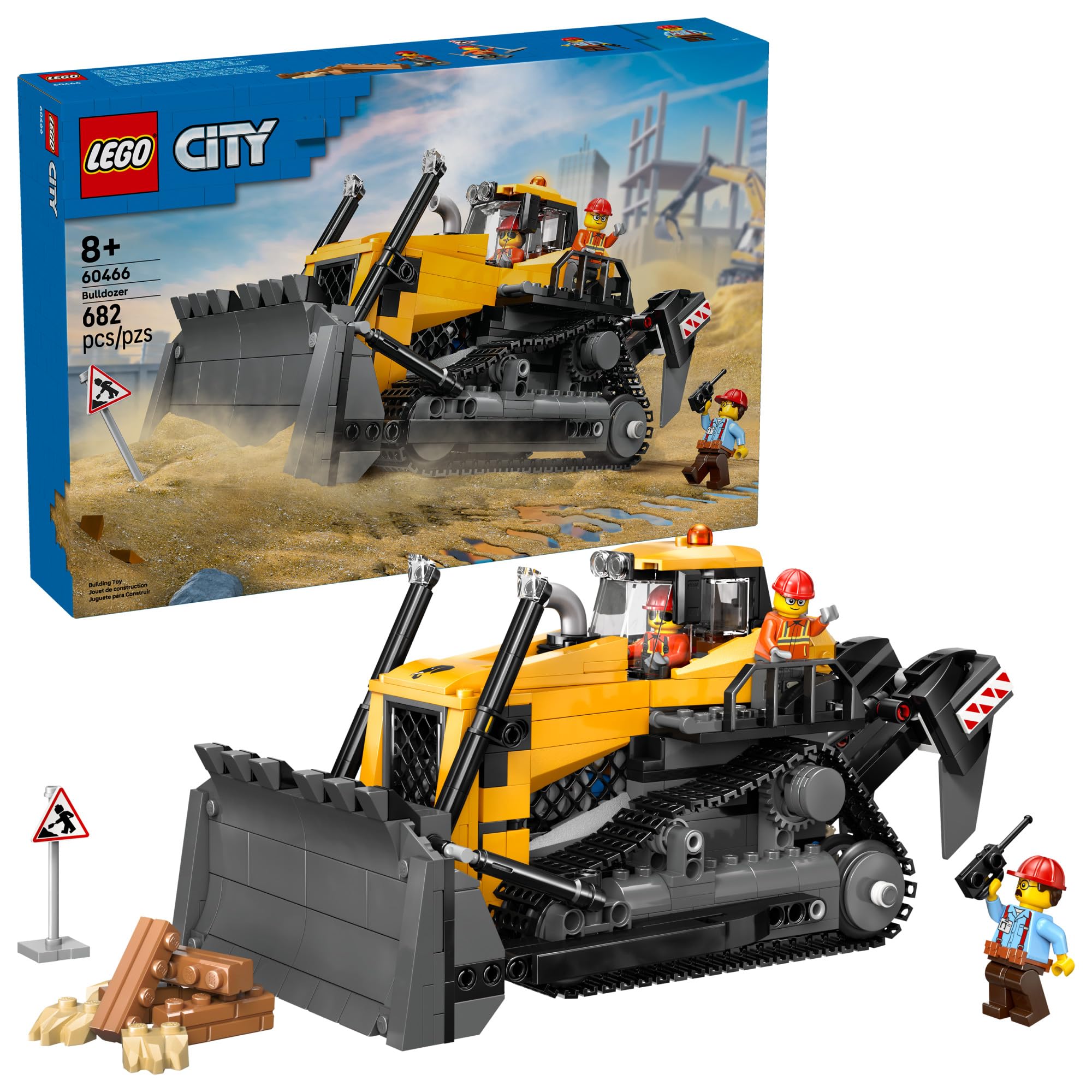 LEGO City Yellow Construction Bulldozer — funny and quirky gift