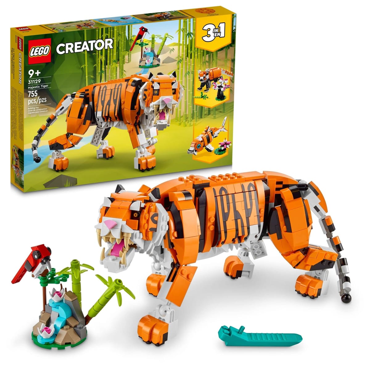 LEGO Creator 3-in-1 Majestic Tiger — gift idea