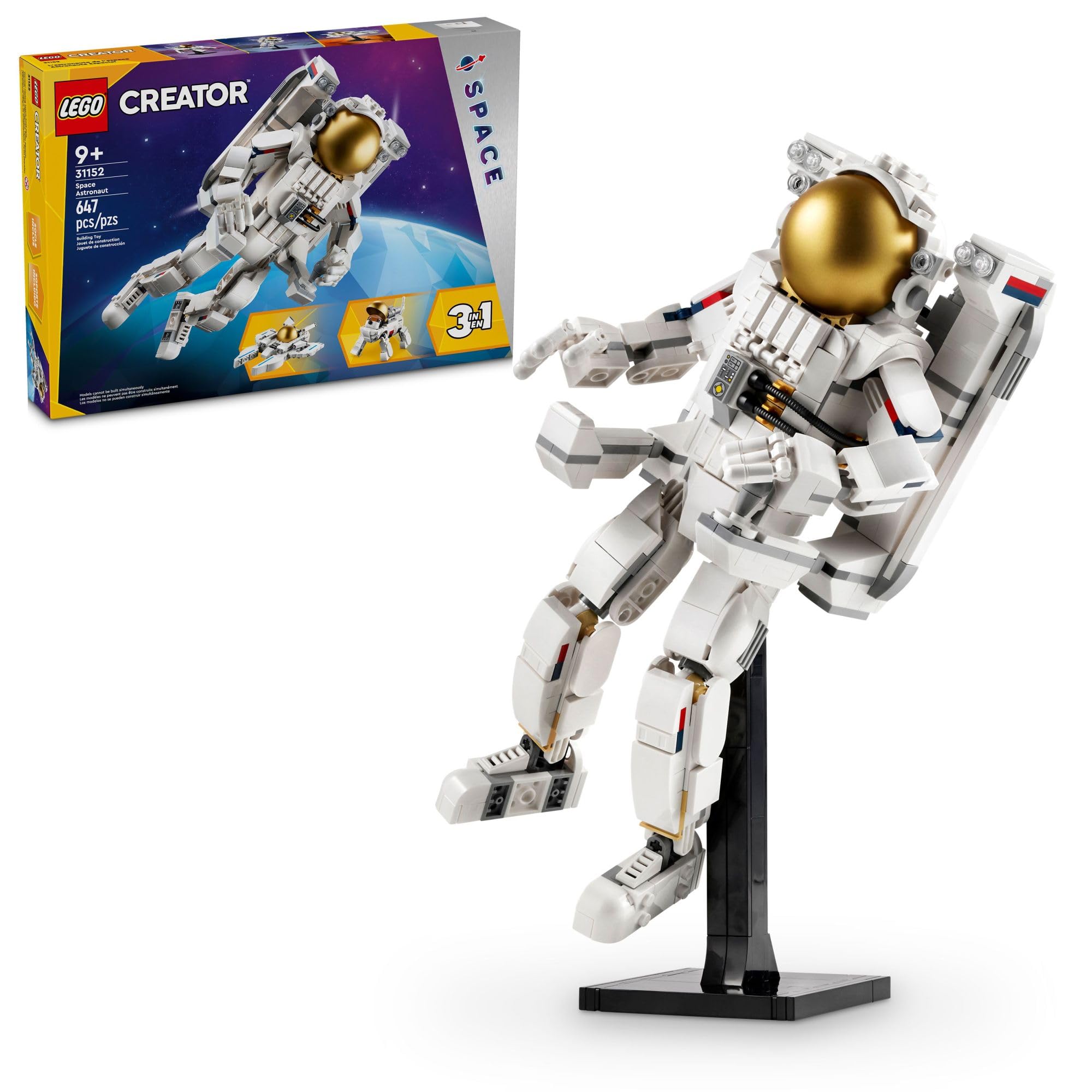LEGO Creator 3-in-1 Space Astronaut 31152 — funny gift