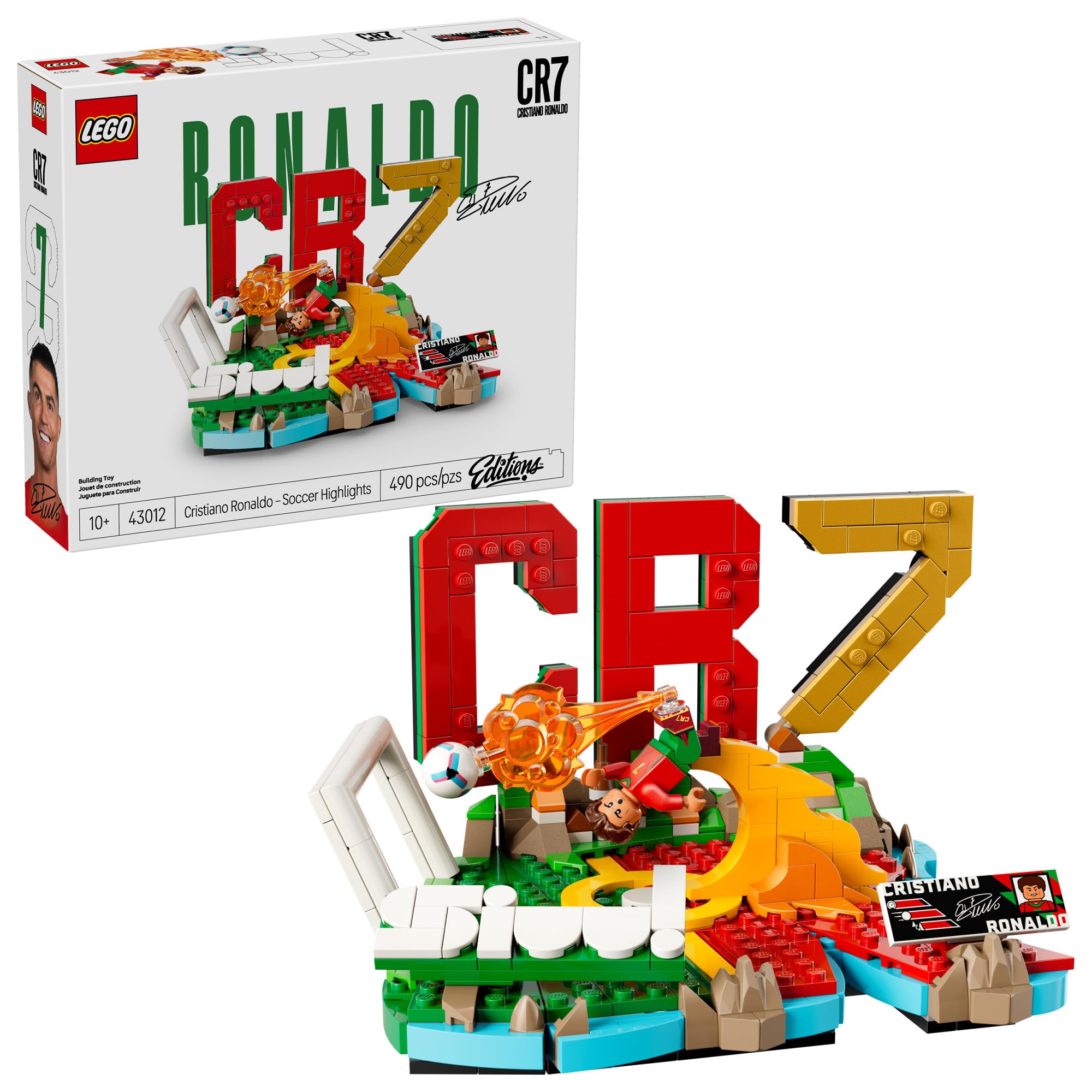 LEGO Editions Cristiano Ronaldo Soccer Highlights — original gift idea