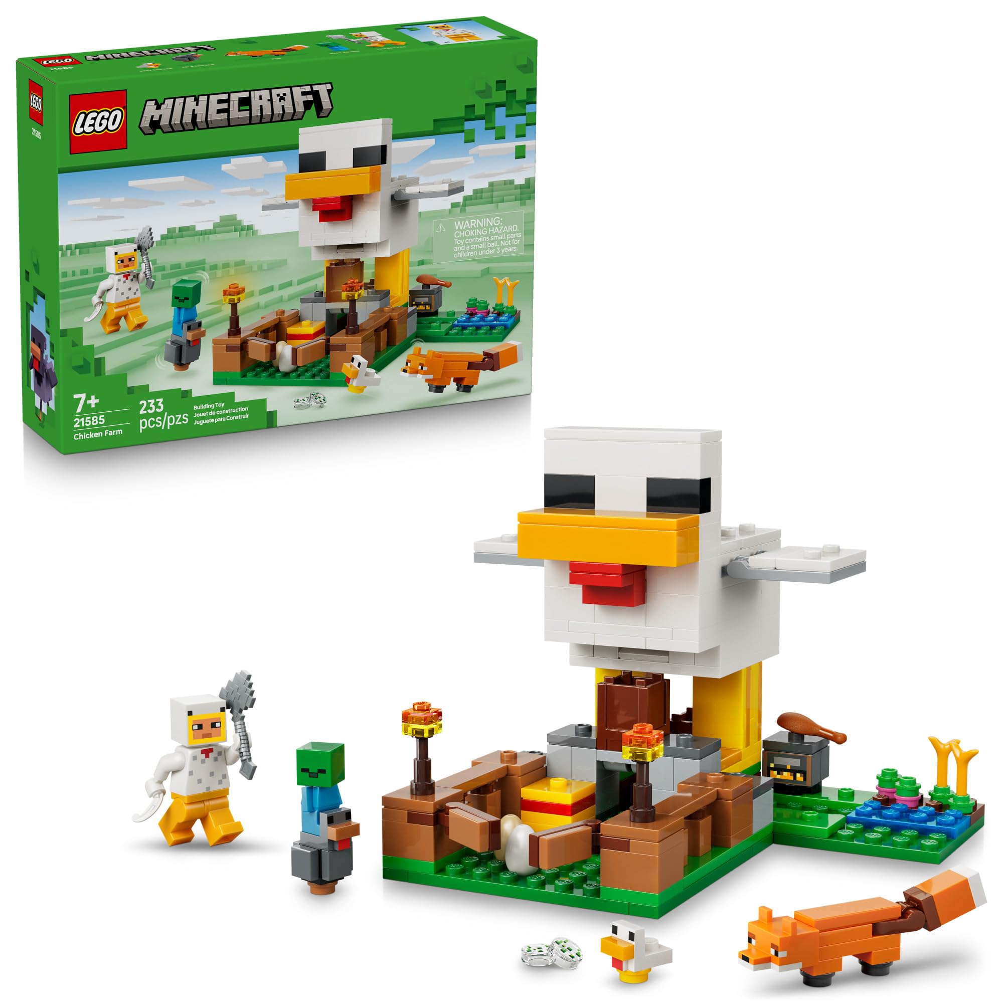 LEGO Minecraft Chicken Farm (21585) — gift idea