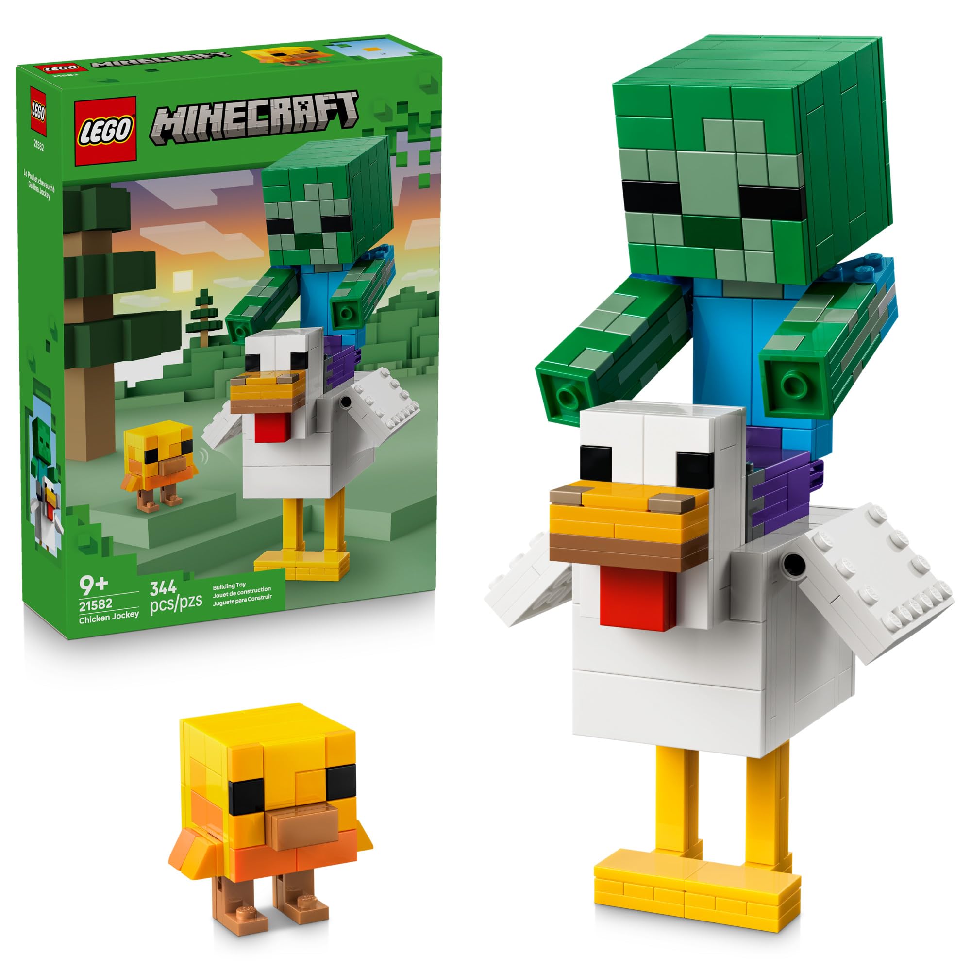 LEGO Minecraft Chicken Jockey 21582 — gift idea
