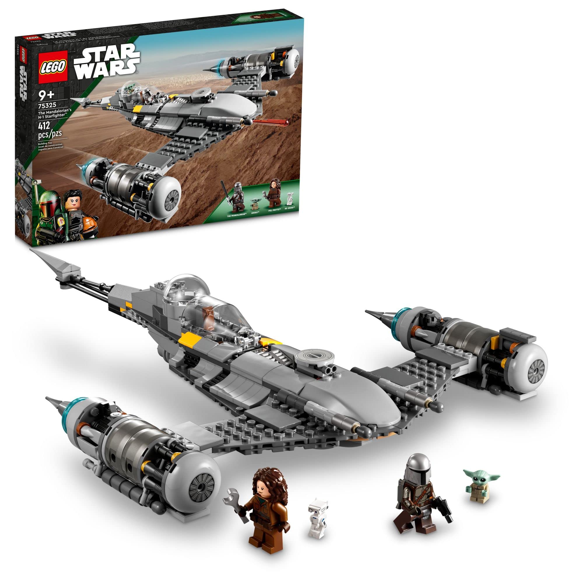 LEGO Star Wars The Mandalorian's N-1 Starfighter 75325 — funny gift