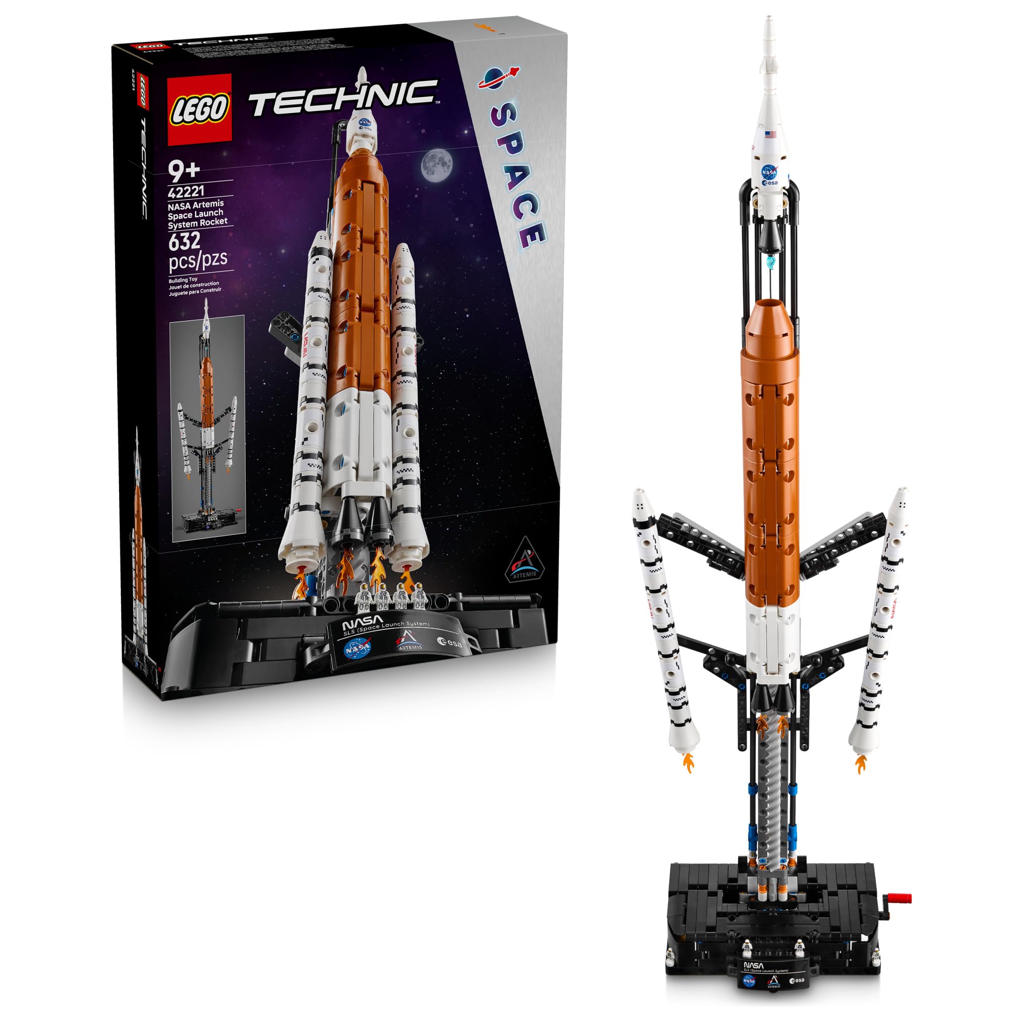 LEGO Technic NASA Artemis Space Launch System Rocket (42221) — gift idea